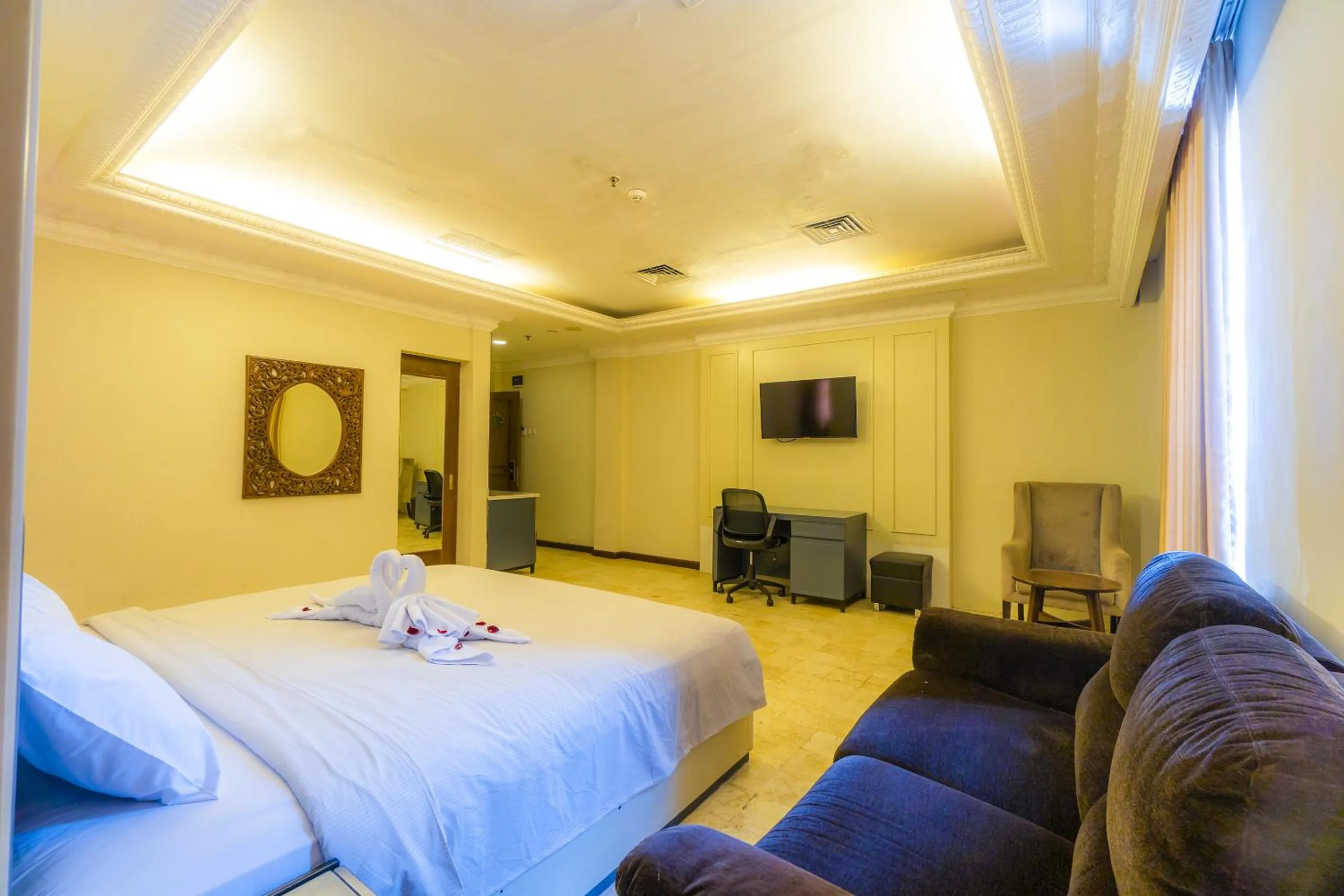 Bed in d'Salvatore Boutique Hotel Yogyakarta