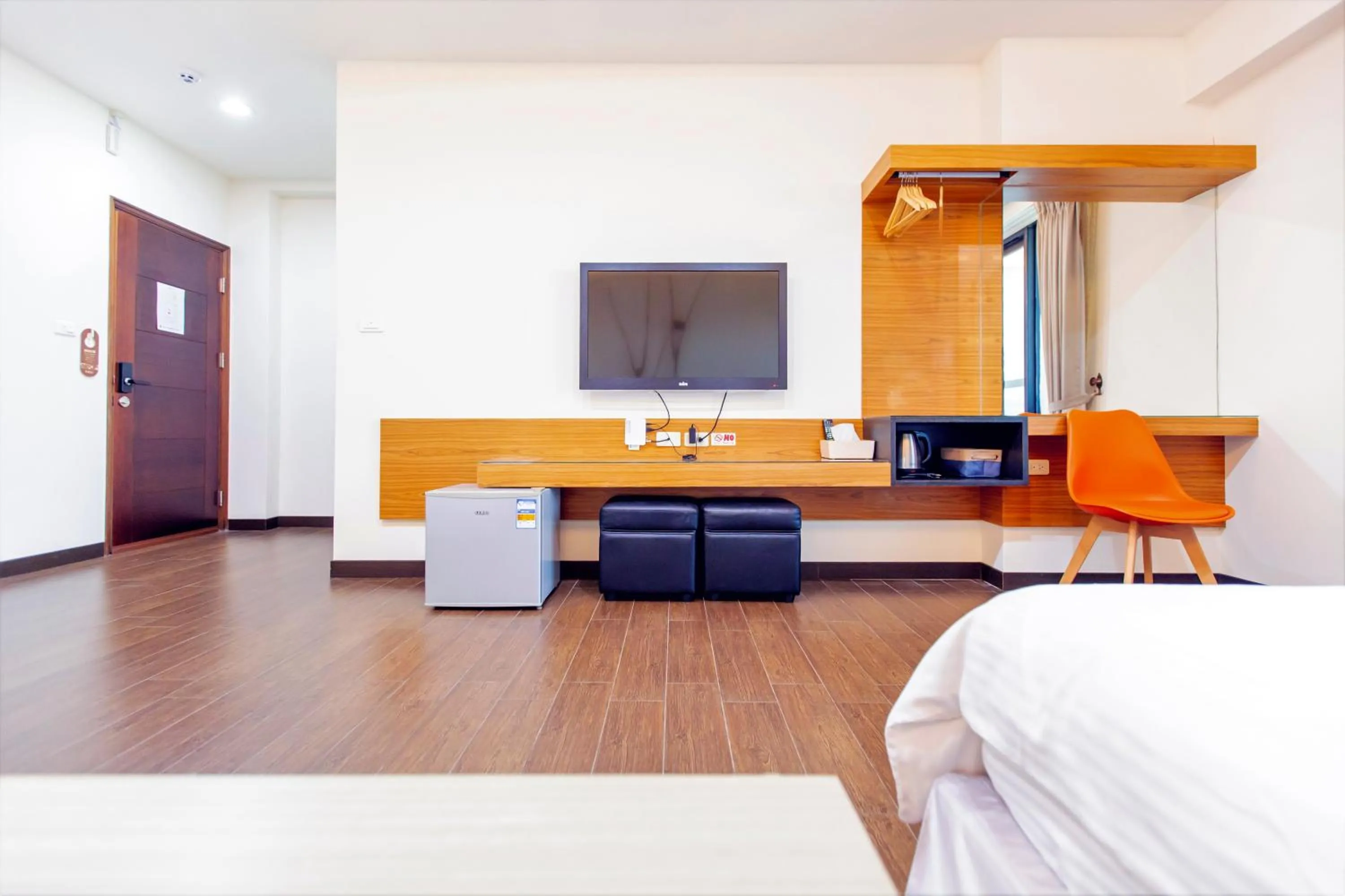 TV and multimedia, Bed in Yi Le Homestay