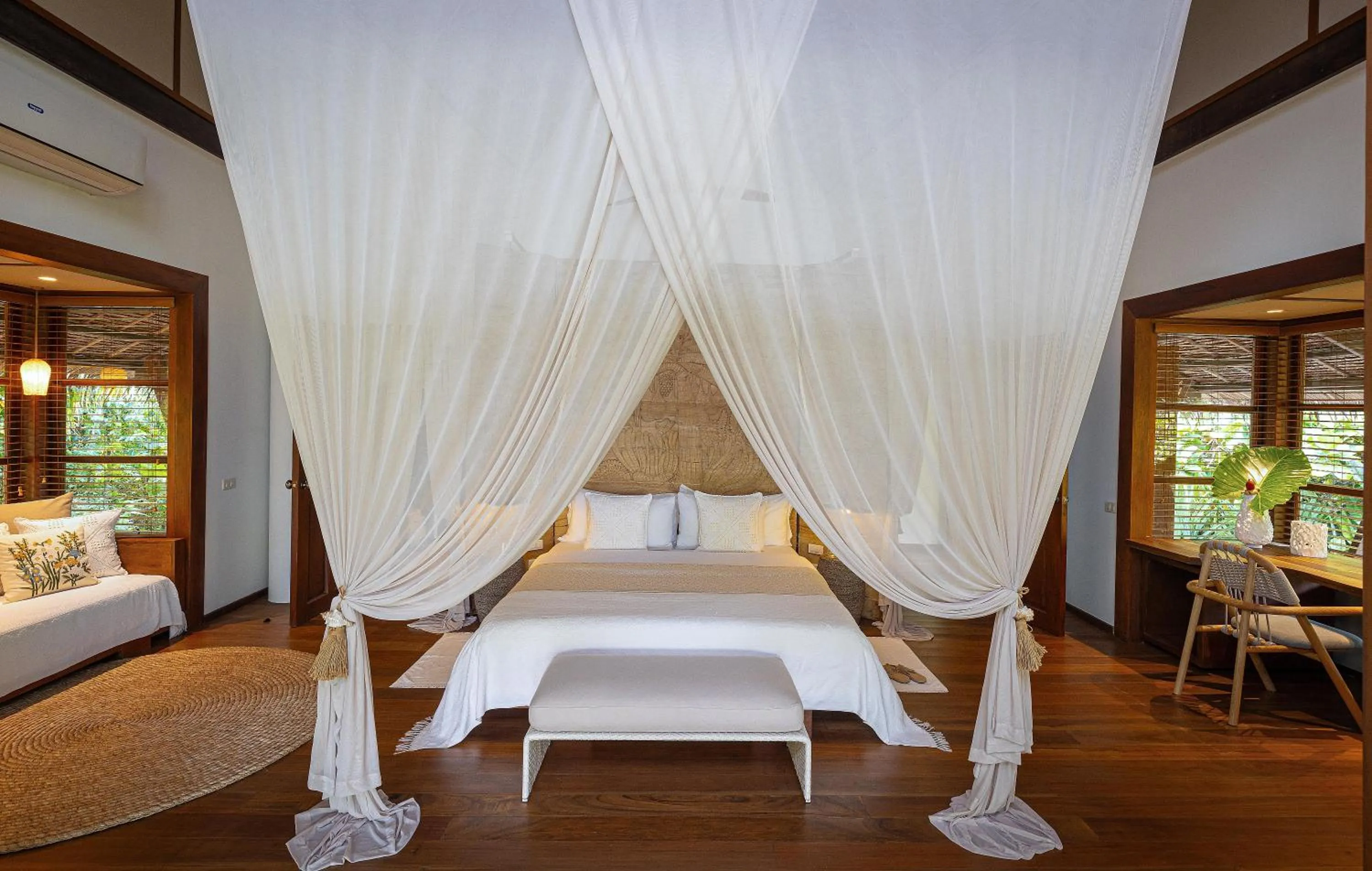 Bedroom, Bed in Nay Palad Hideaway - All Inclusive Stay