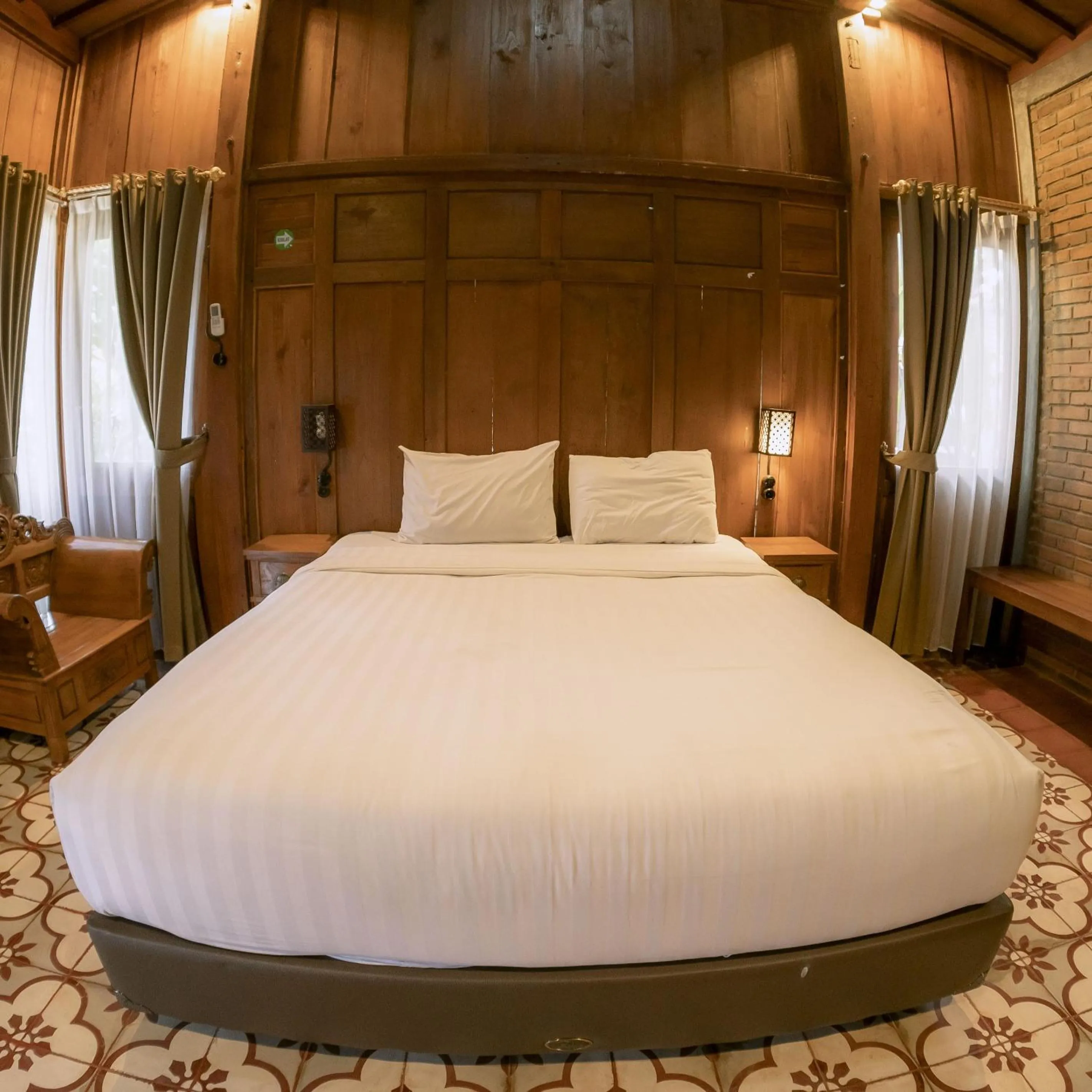 Bedroom, Bed in The Amrta Borobudur