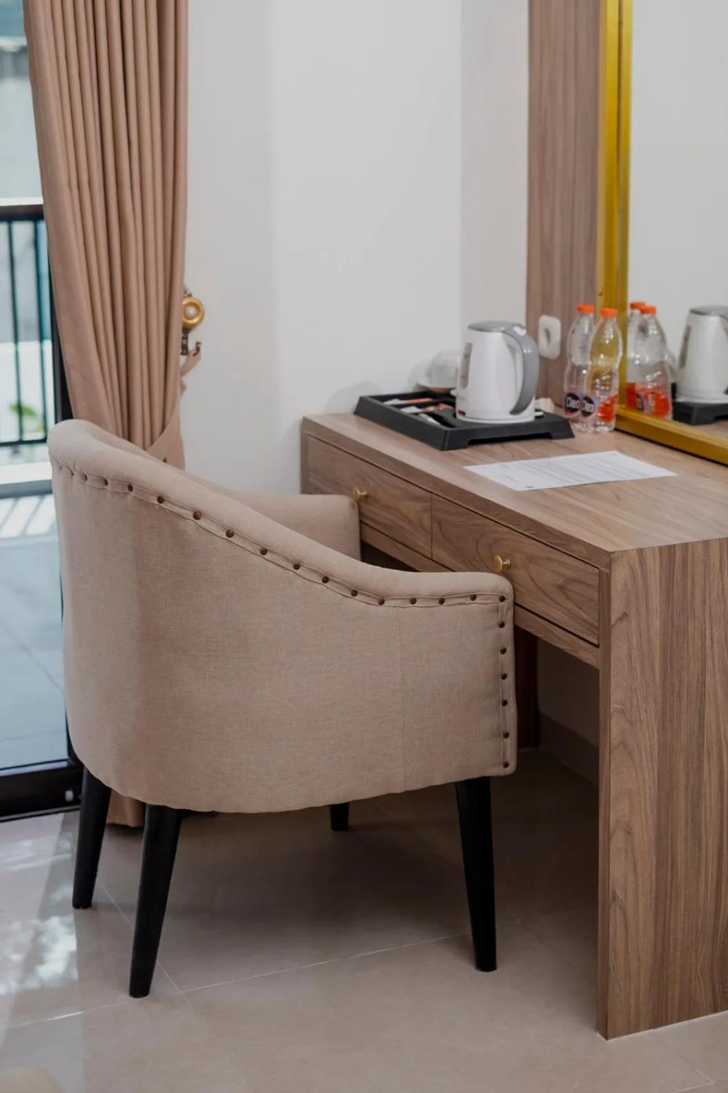 Seating area in The Amrta Borobudur