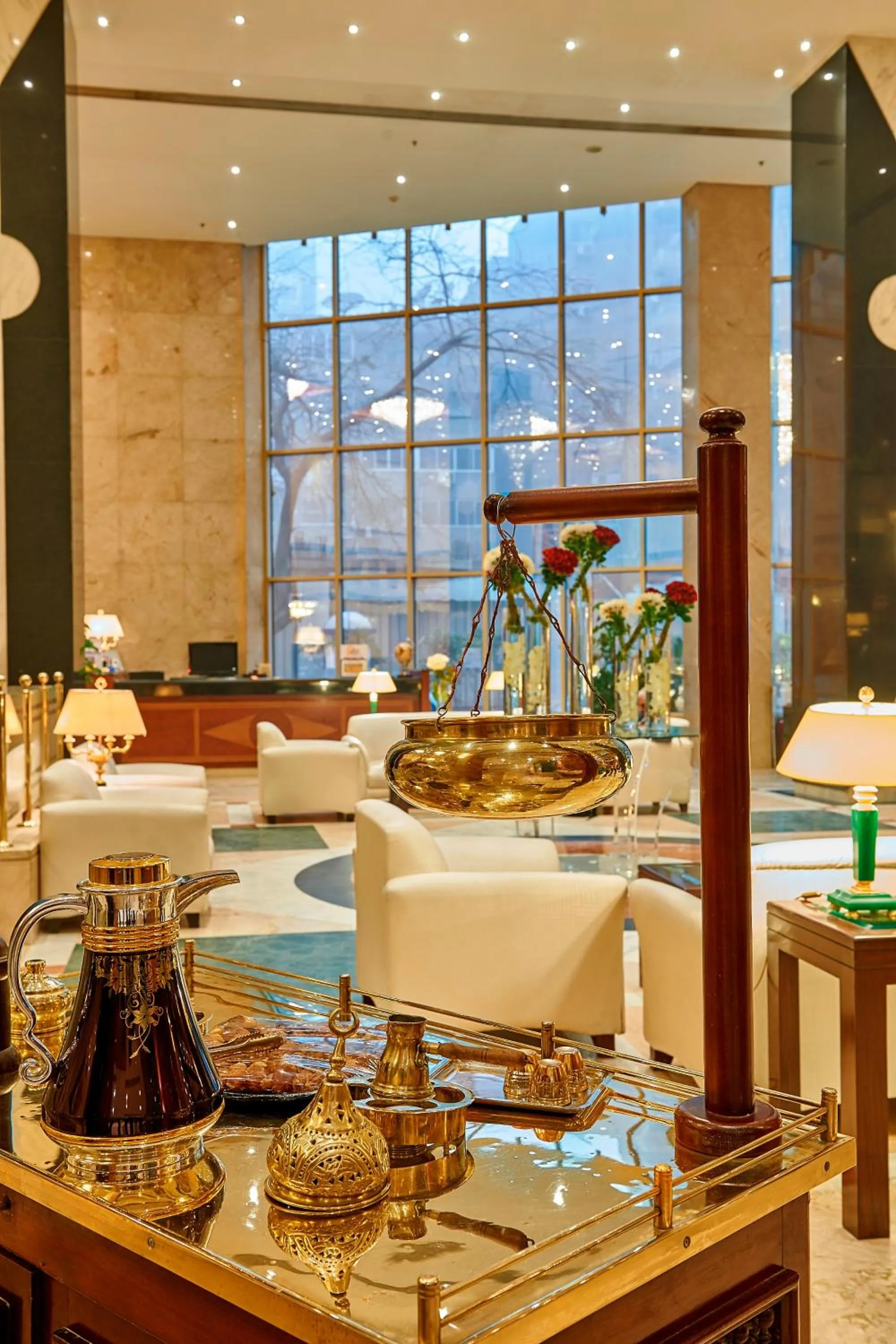 Lobby or reception in Safir Hotel Cairo