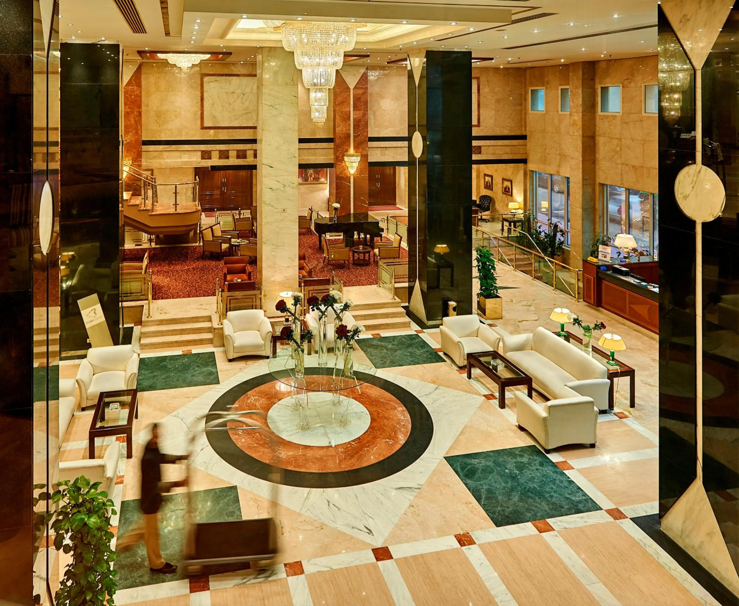 Lobby or reception in Safir Hotel Cairo