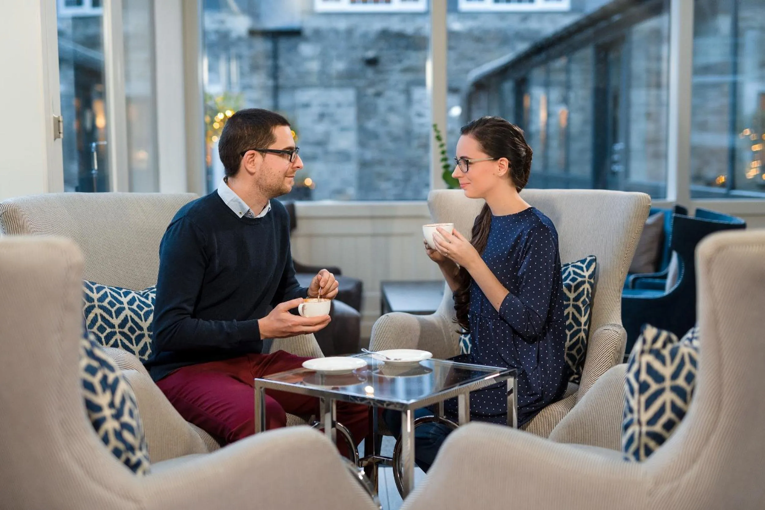 People in Dunalastair Hotel Suites