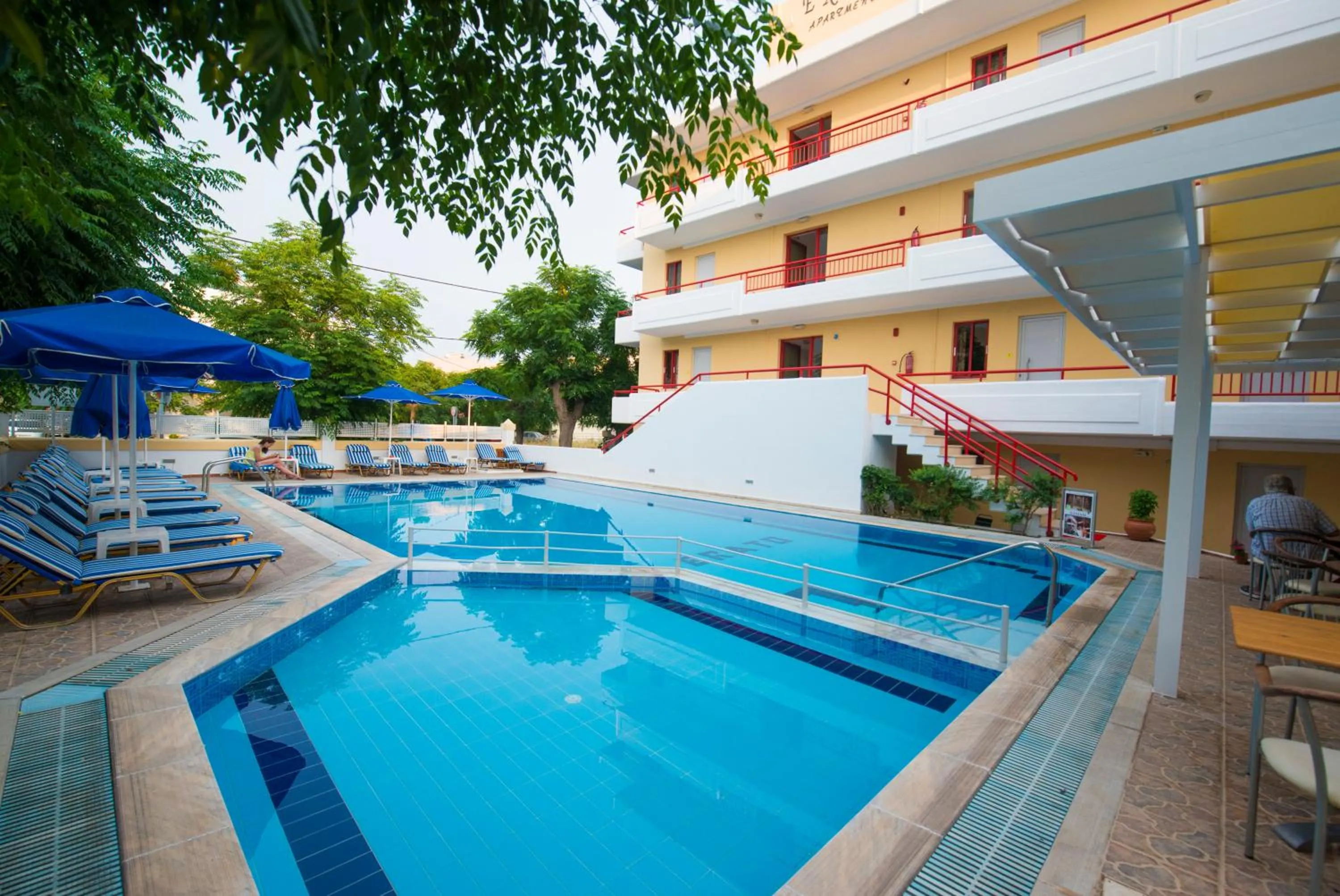 Swimming pool in Erato Studios & Apartments