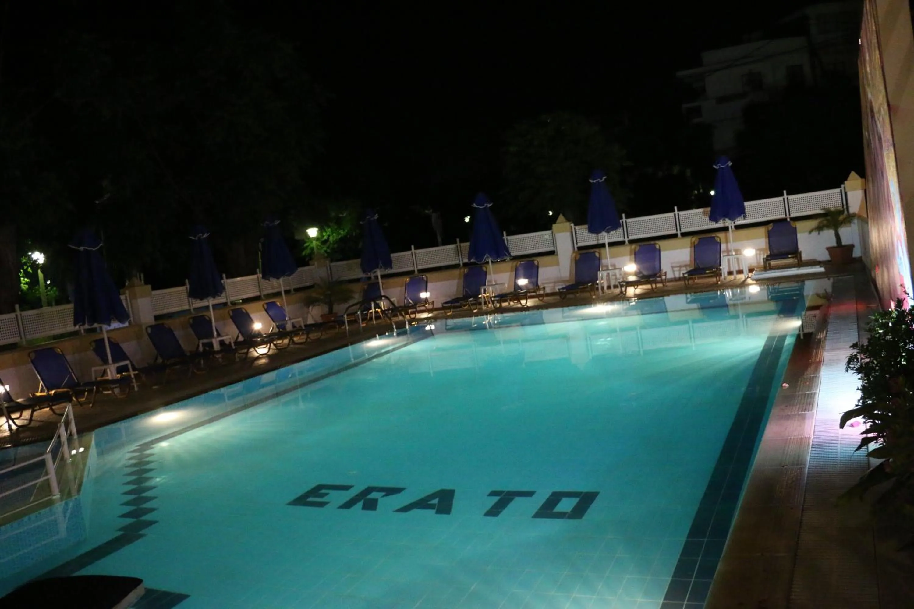 Night in Erato Studios & Apartments