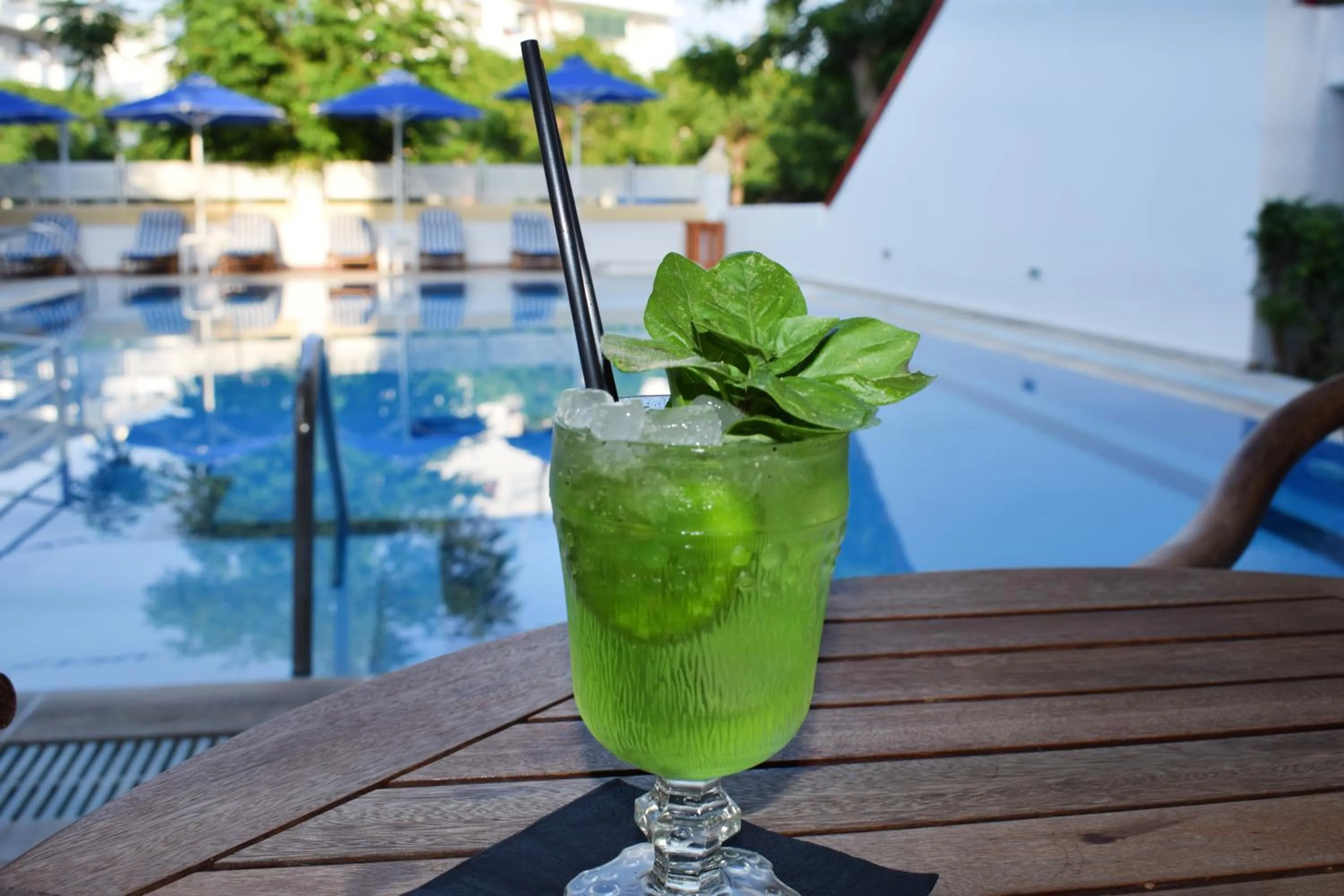 Swimming pool in Erato Studios & Apartments