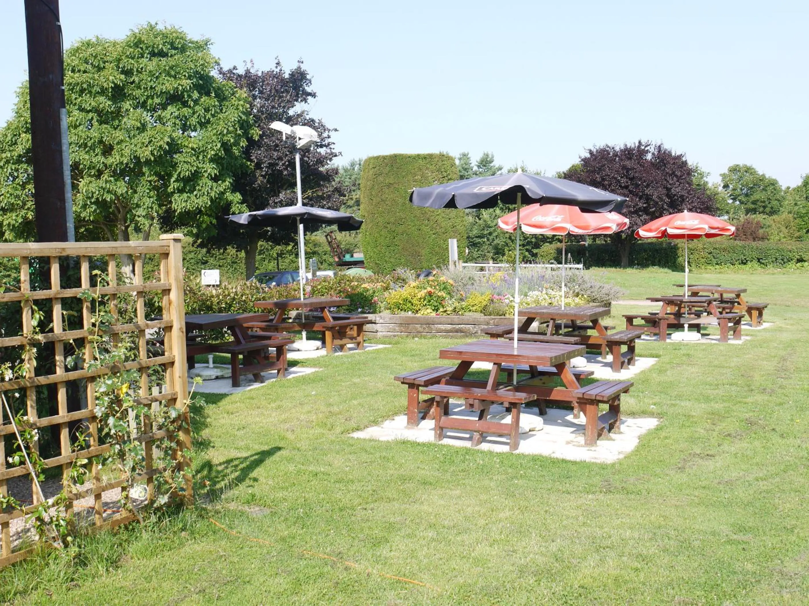 Garden in The New Inn Hotel