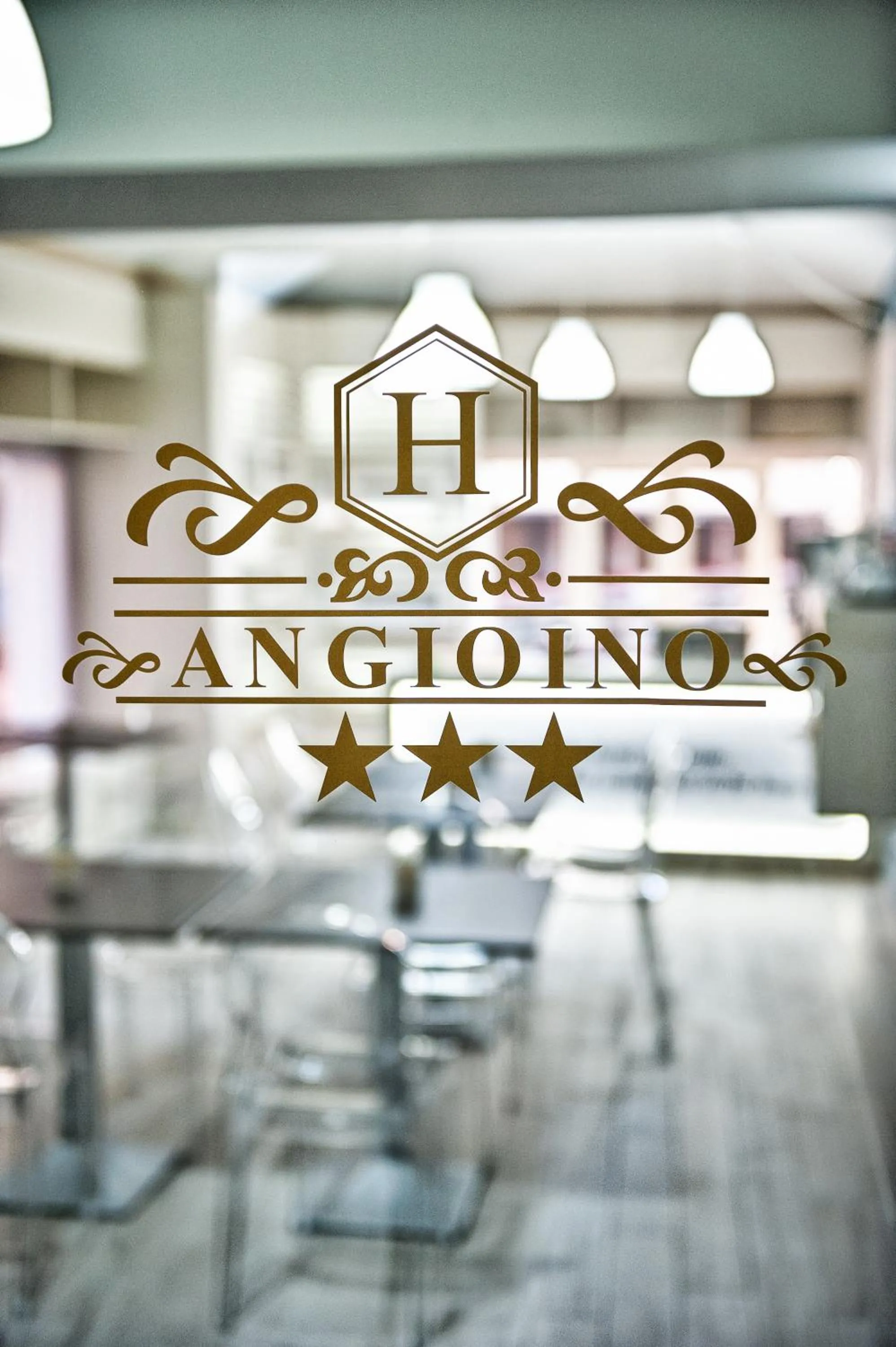 Property logo or sign in Hotel Angioino & Spa