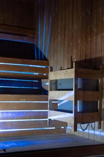 Sauna in Hotel Angioino & Spa