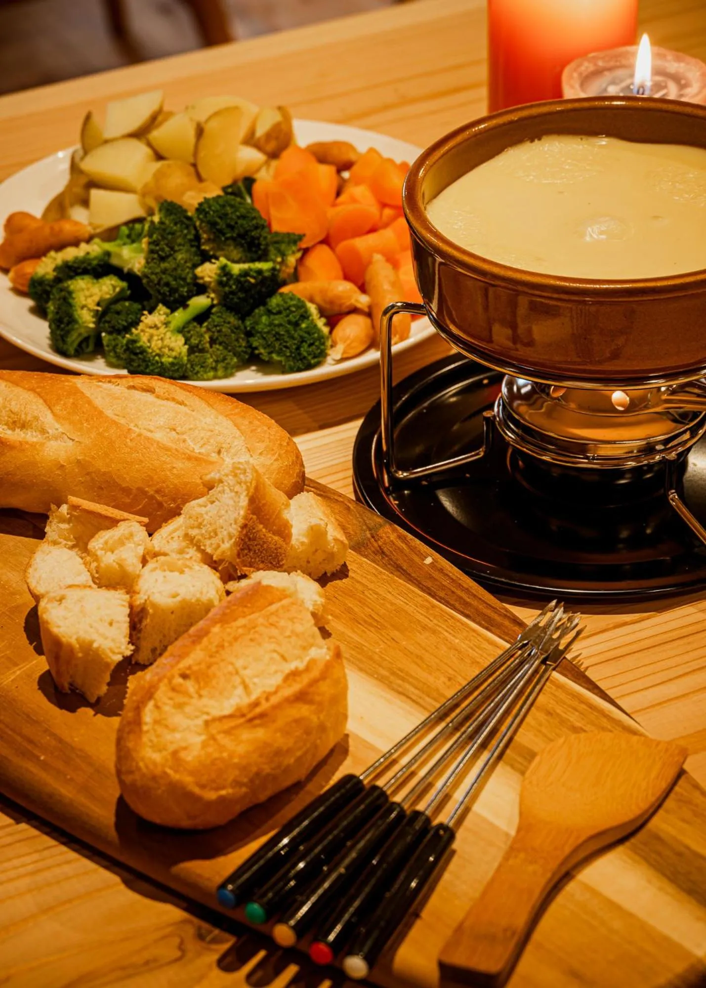 Dinner in Hütte Jil Shirakabako at 1,400m