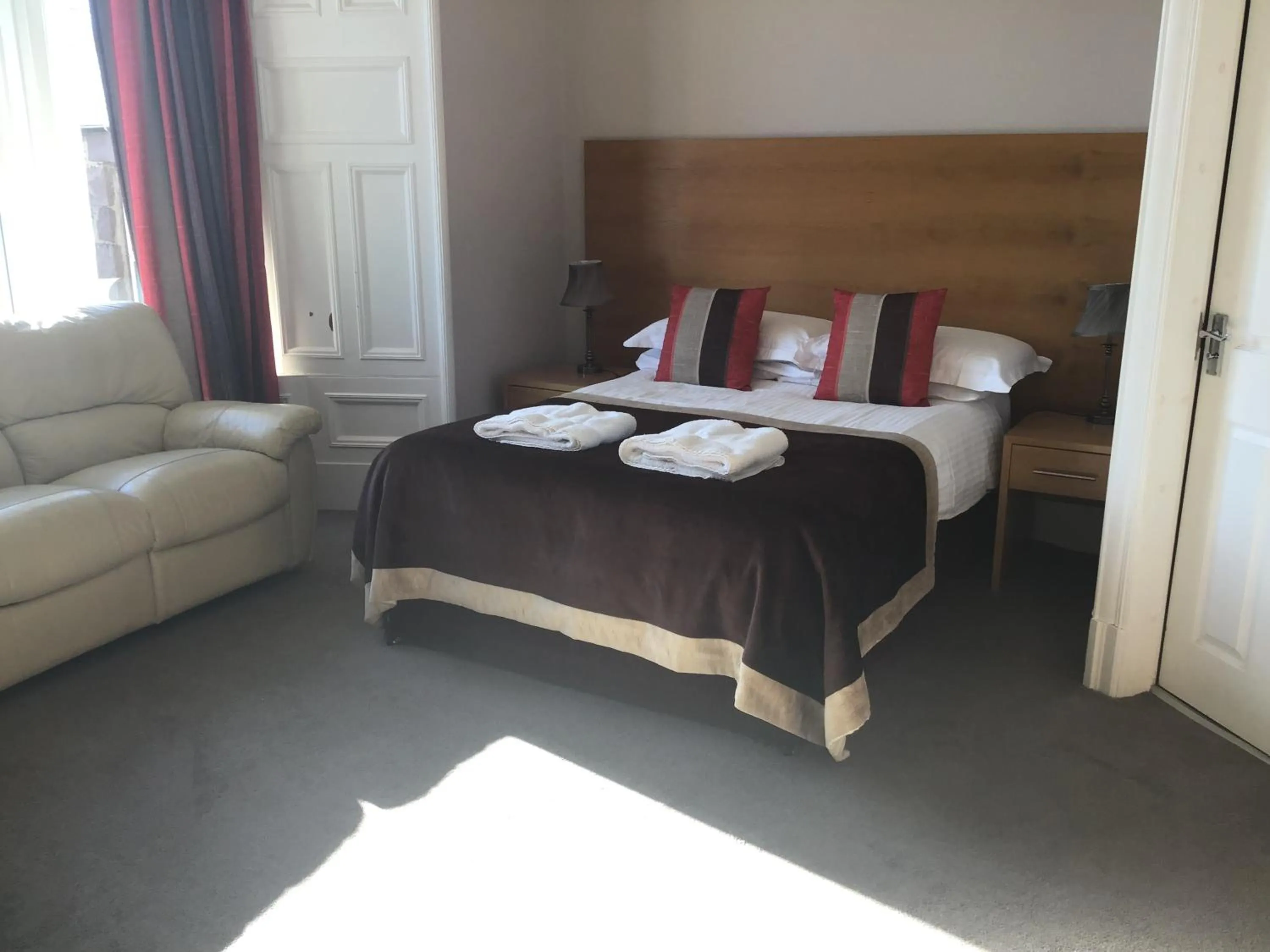 Bed in Belvedere Guest House