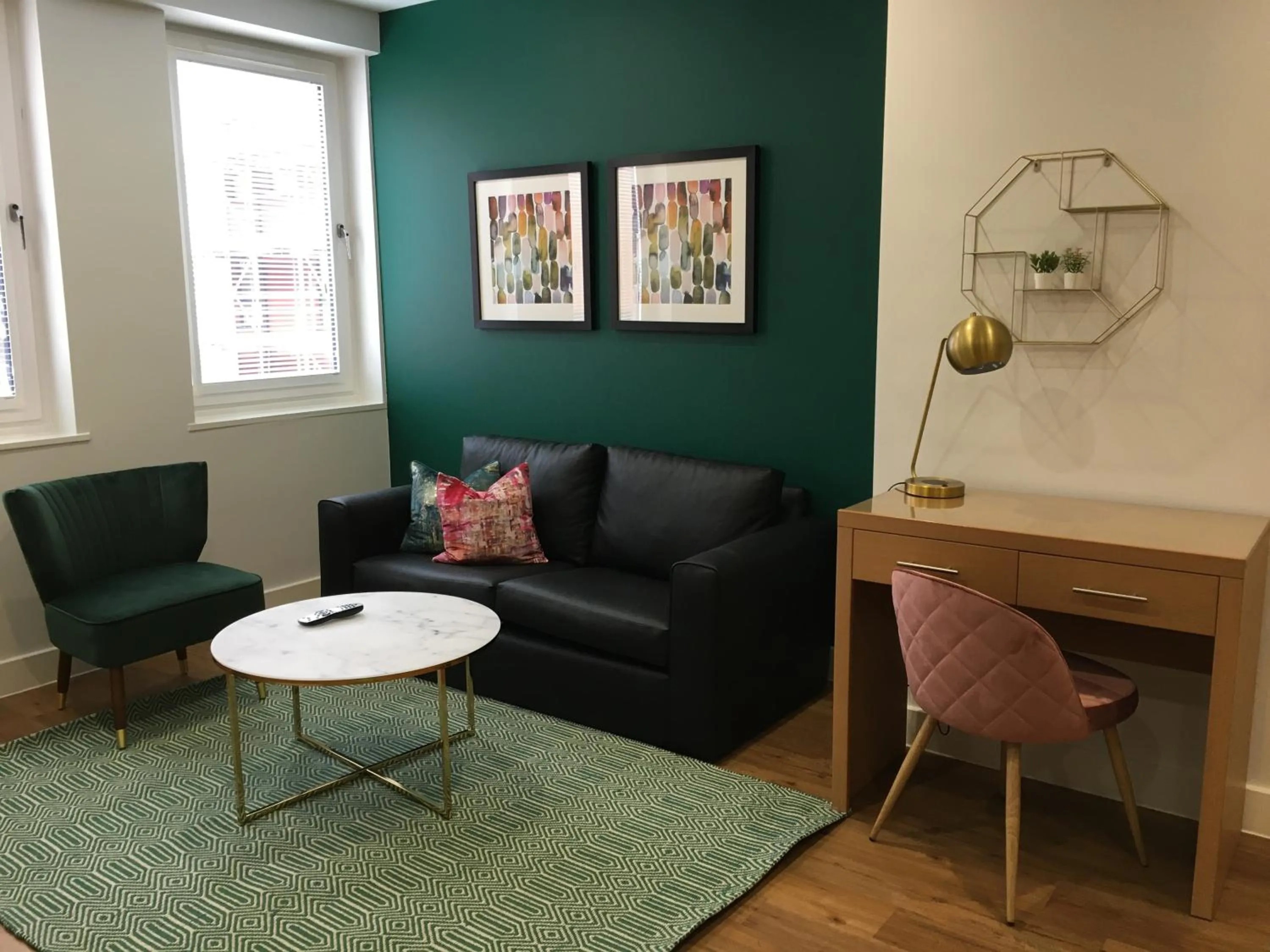 Seating area in House of Fisher - 100 Kings Road