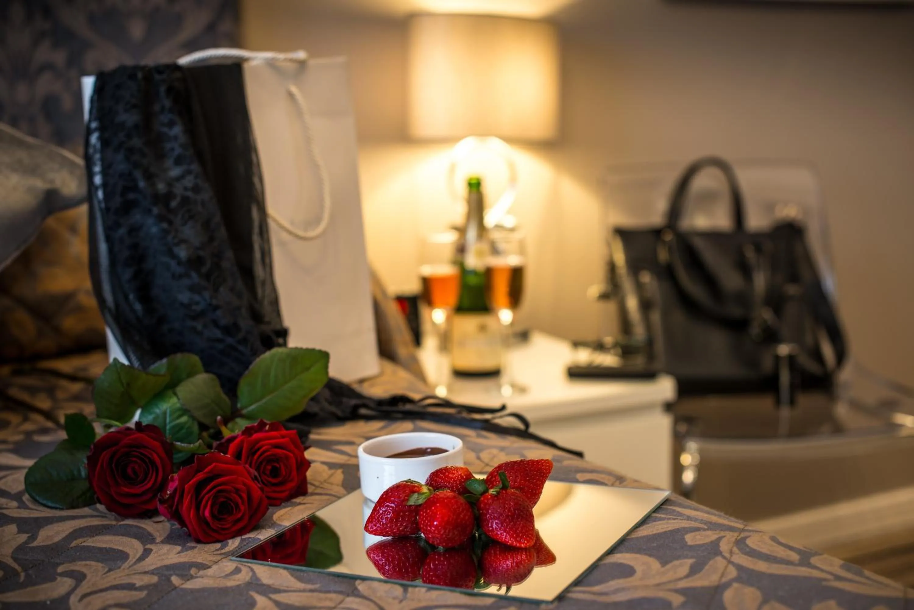 Alcoholic drinks in York House Hotel