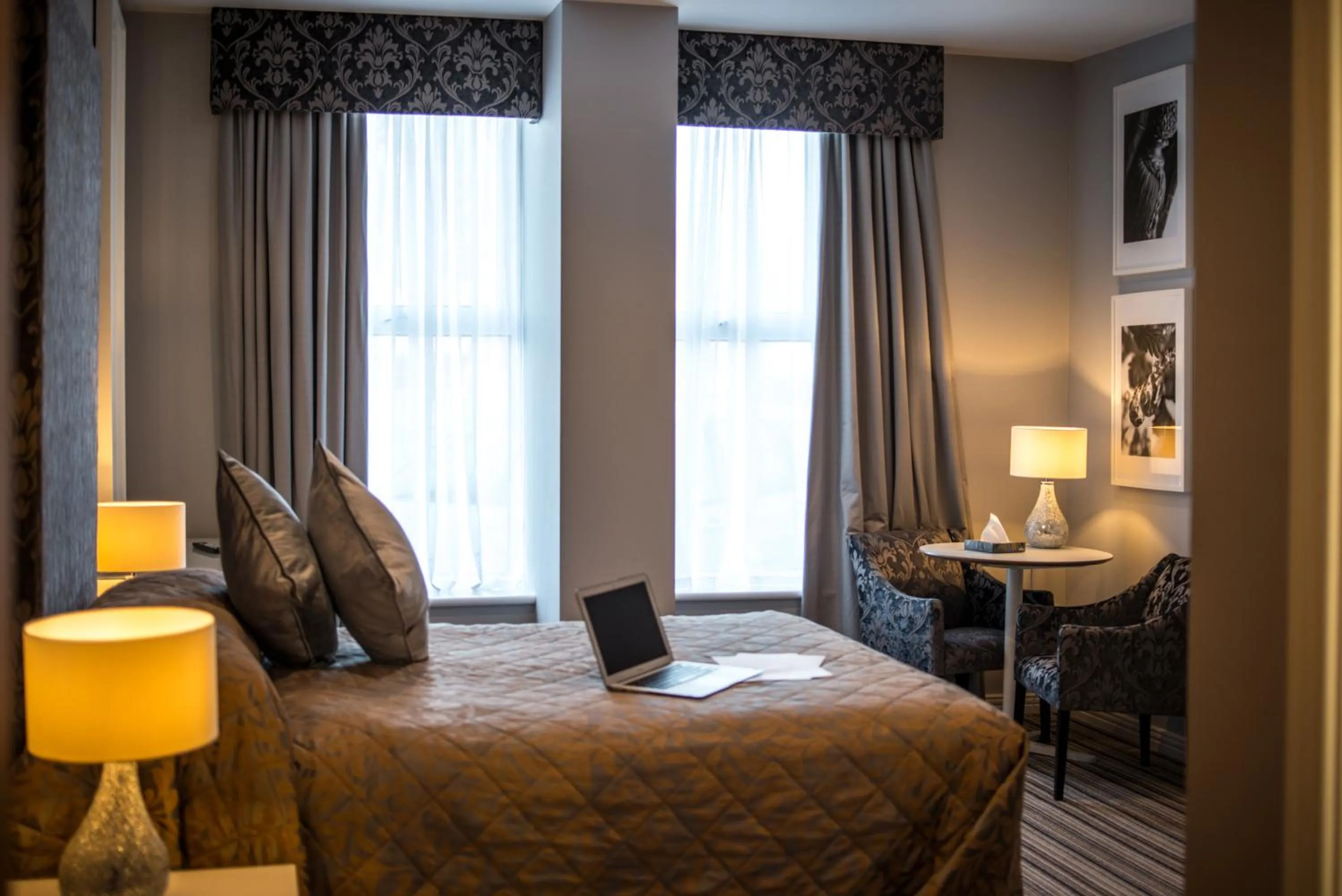 Bed in York House Hotel