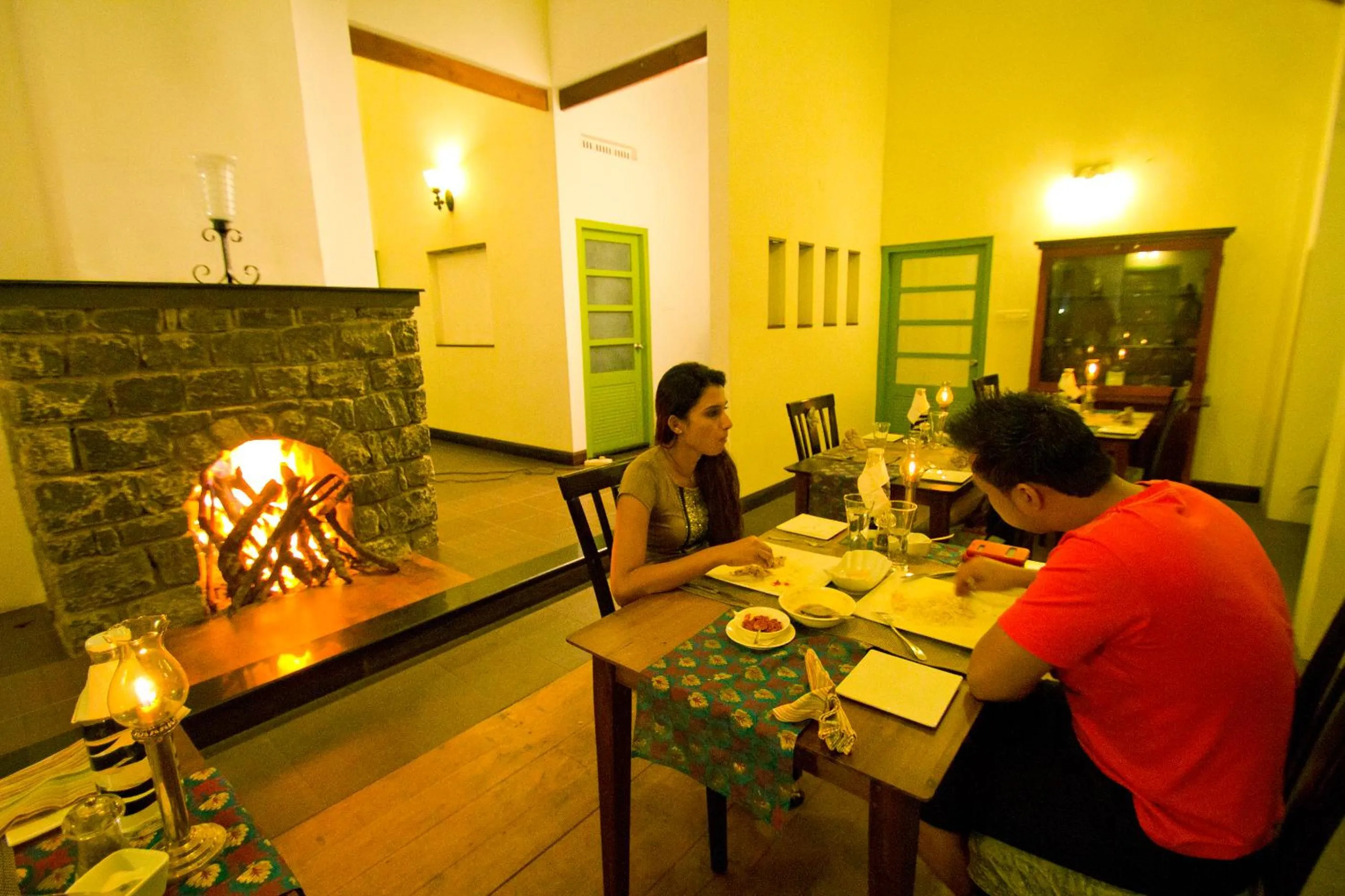 Dinner in Reen Resorts Aanavilasam Plantation Thekkady