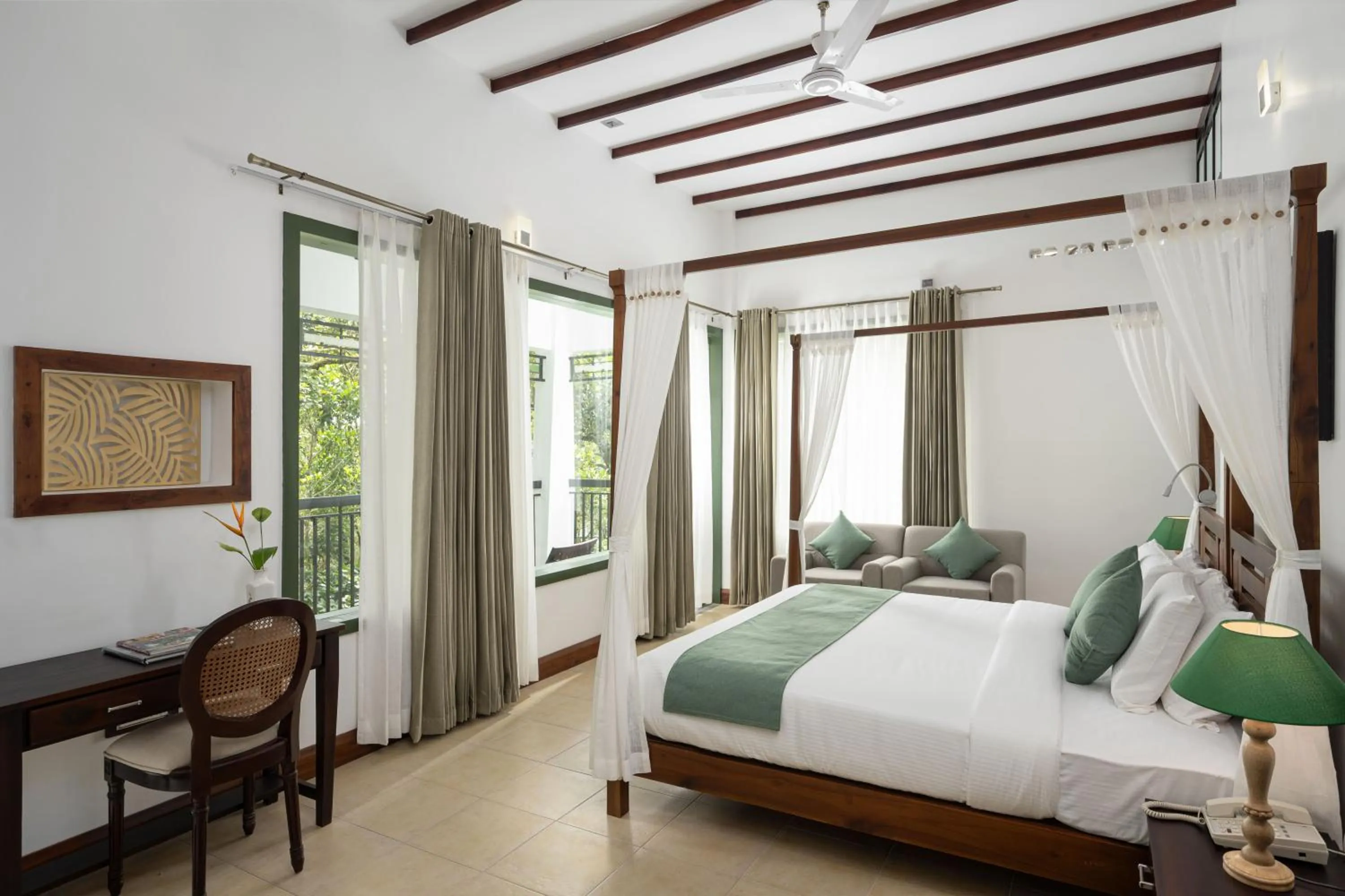 Bedroom, Bed in Reen Resorts Aanavilasam Plantation Thekkady