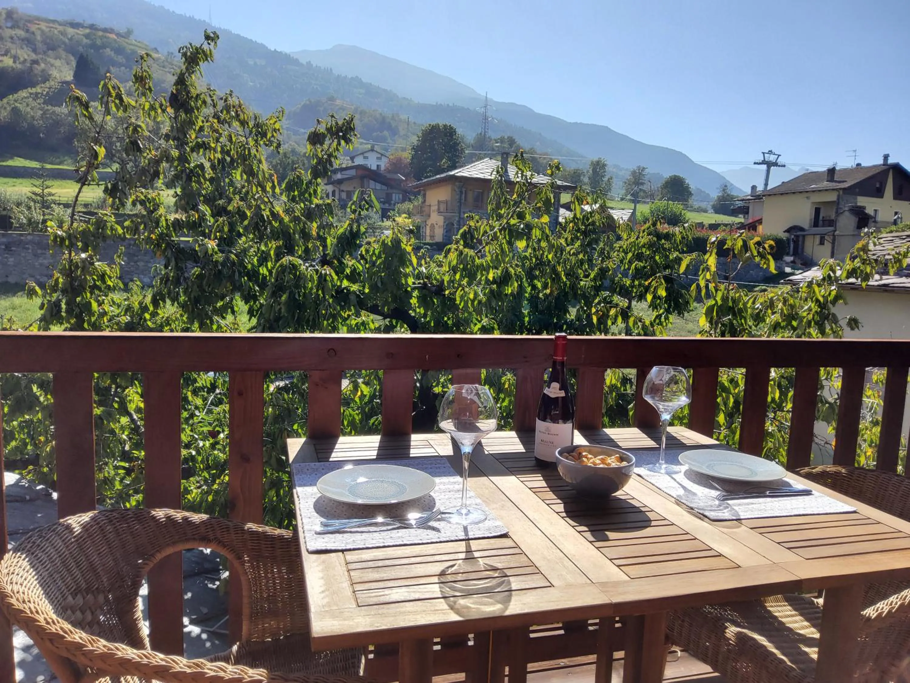 Balcony/Terrace in La Vigne de Papagran
