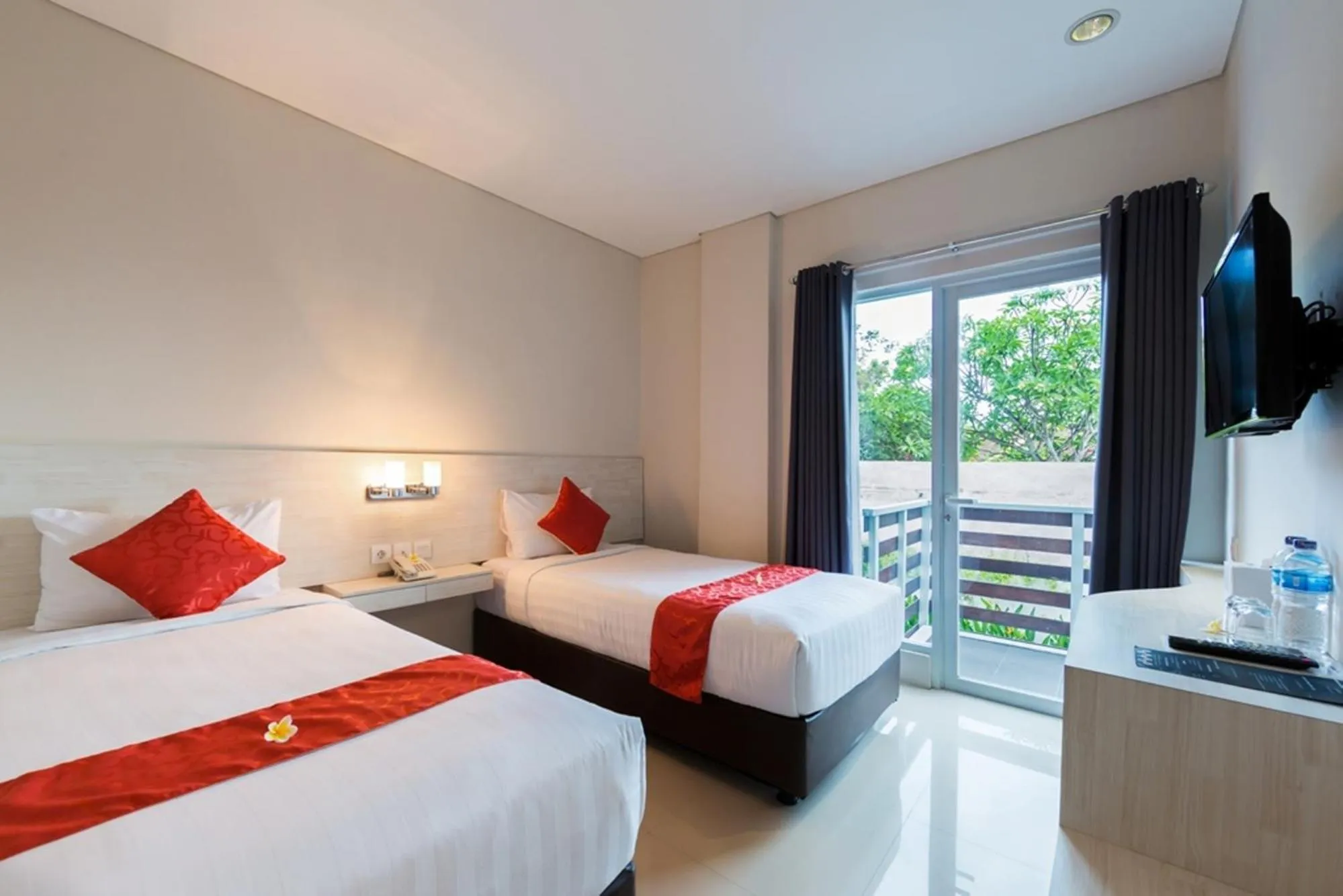 Bedroom, Bed in The Rinaya Canggu by ecommerceloka