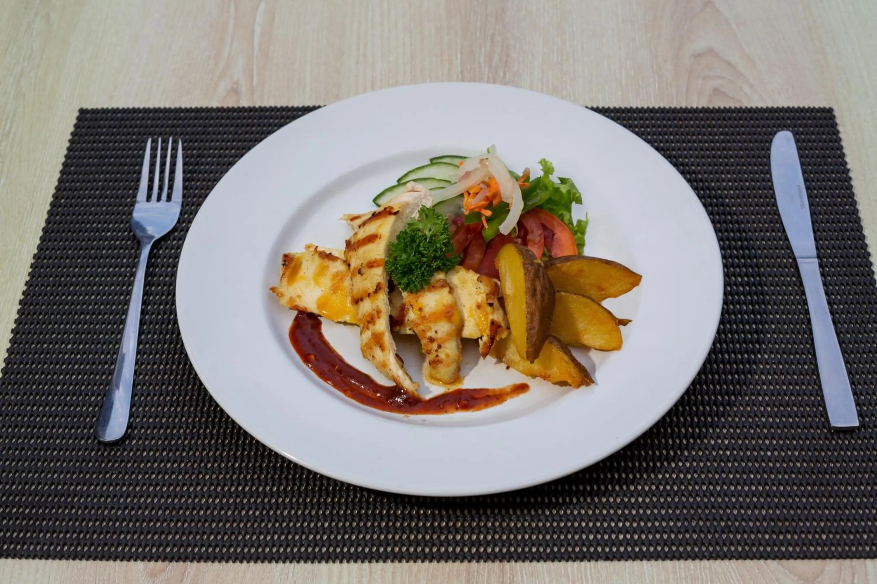 American breakfast in The Rinaya Canggu by ecommerceloka