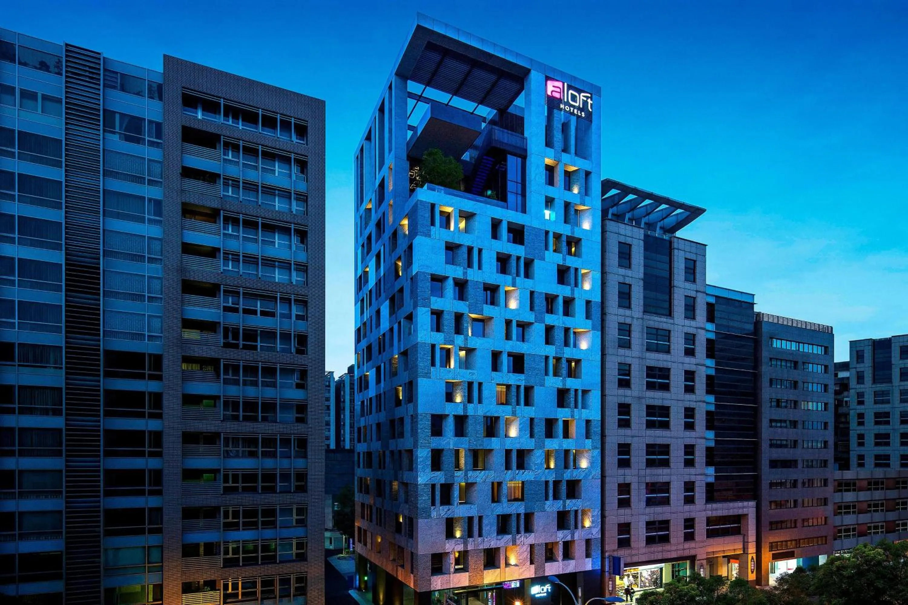 Property building in Aloft Taipei Zhongshan