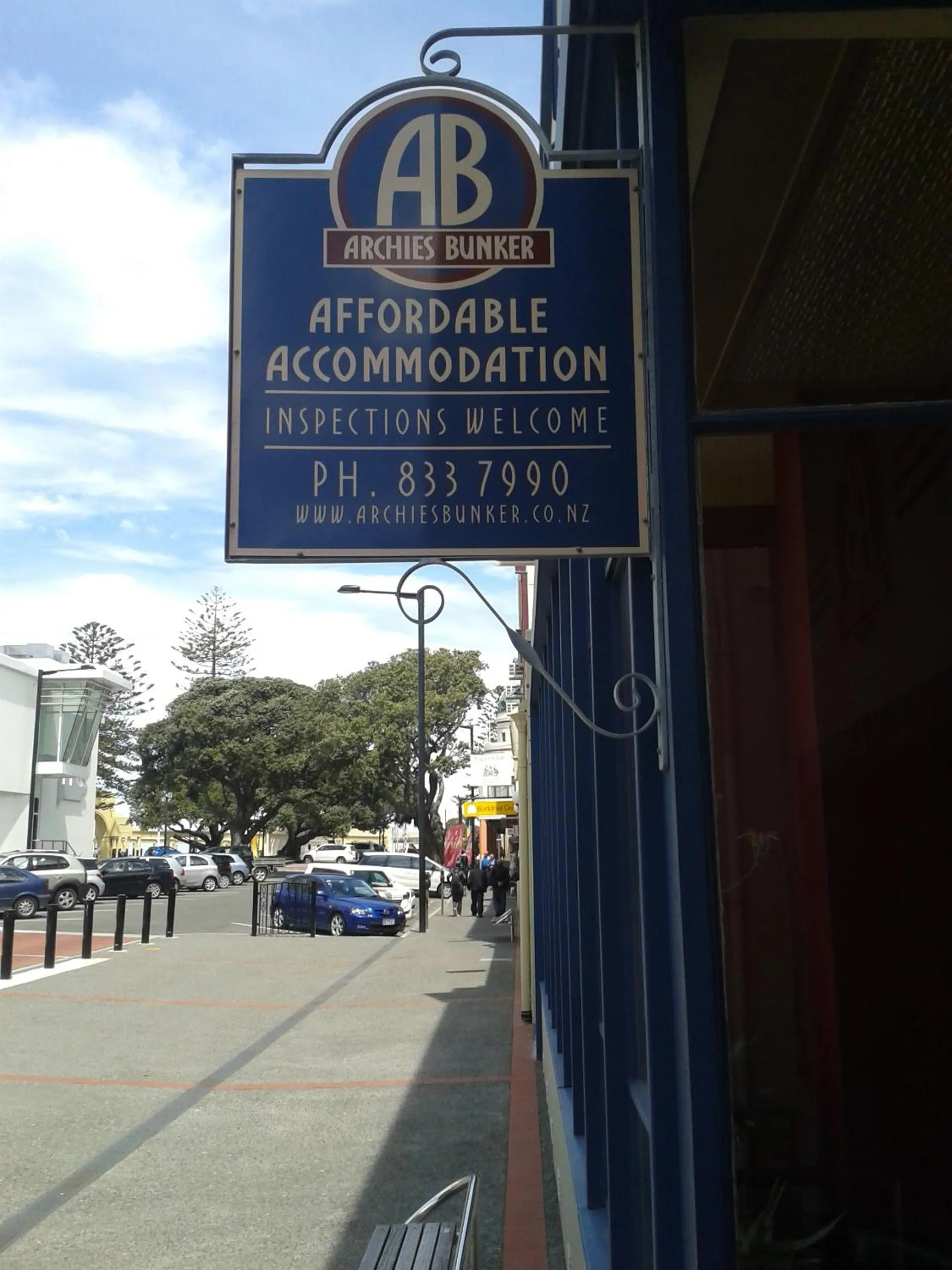 Facade/entrance in Archies Bunker Affordable Accommodation