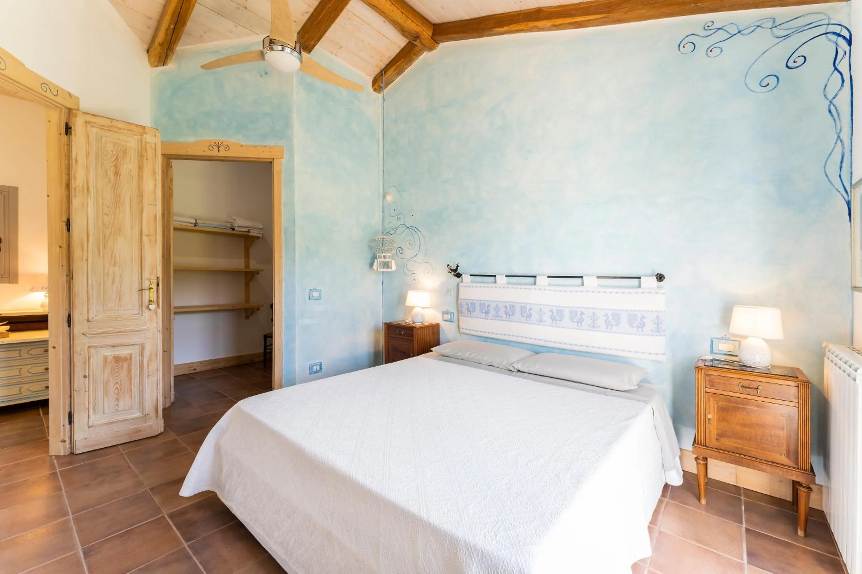 Bed in B&B Calata Di Soli