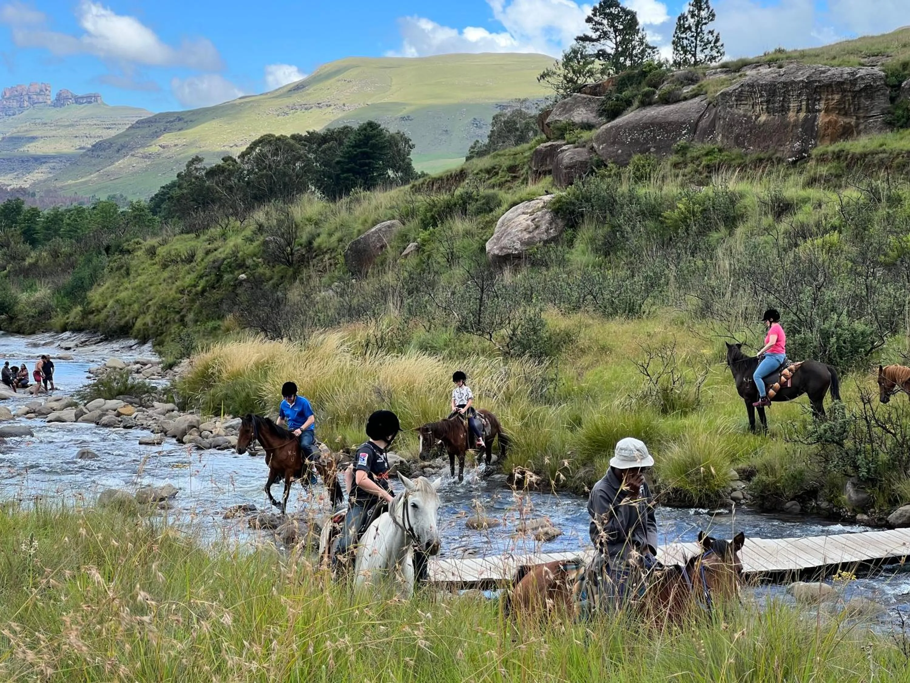 Horse-riding in Malachite Manor