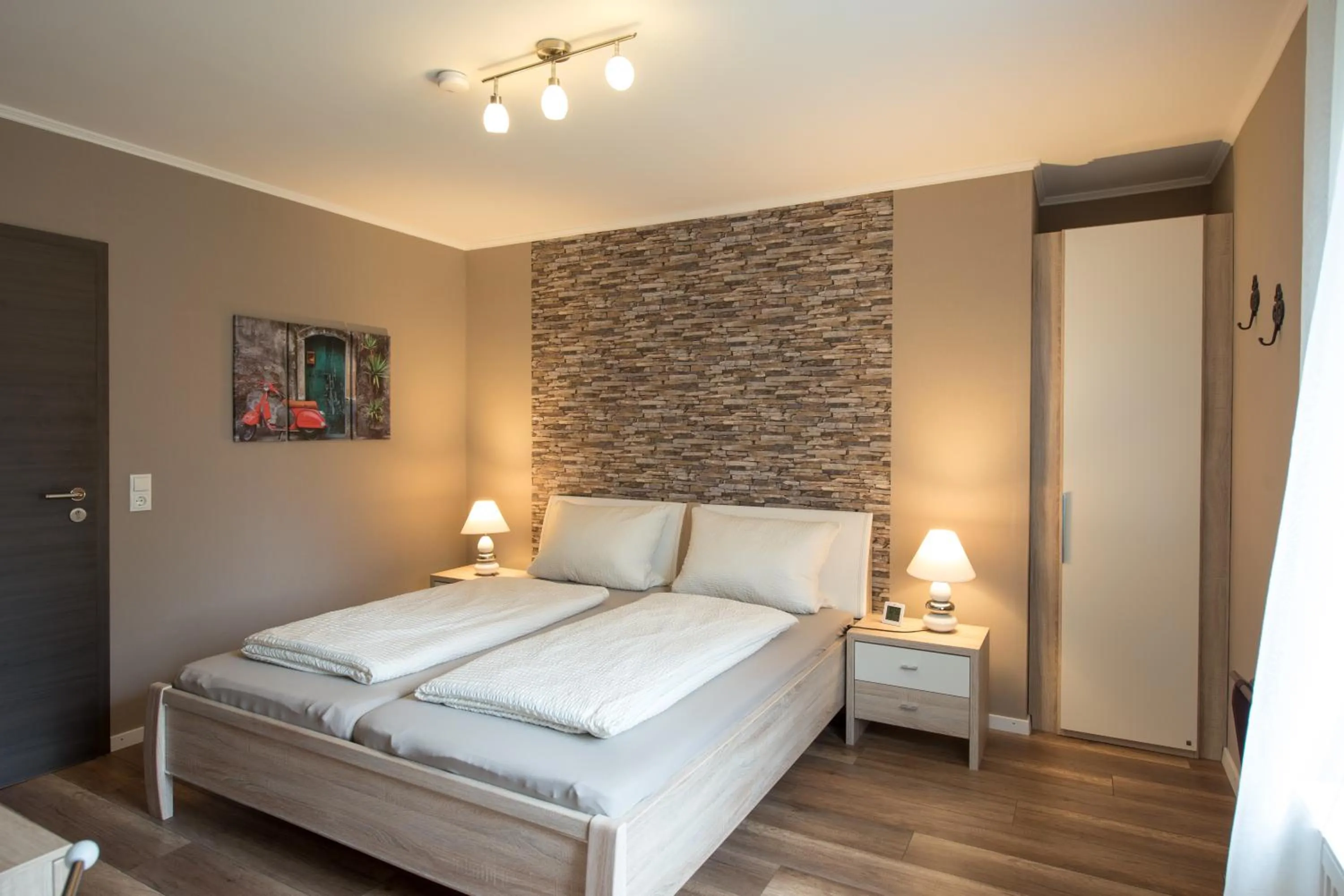 Photo of the whole room, Bed in Gästehaus Eifelzauber