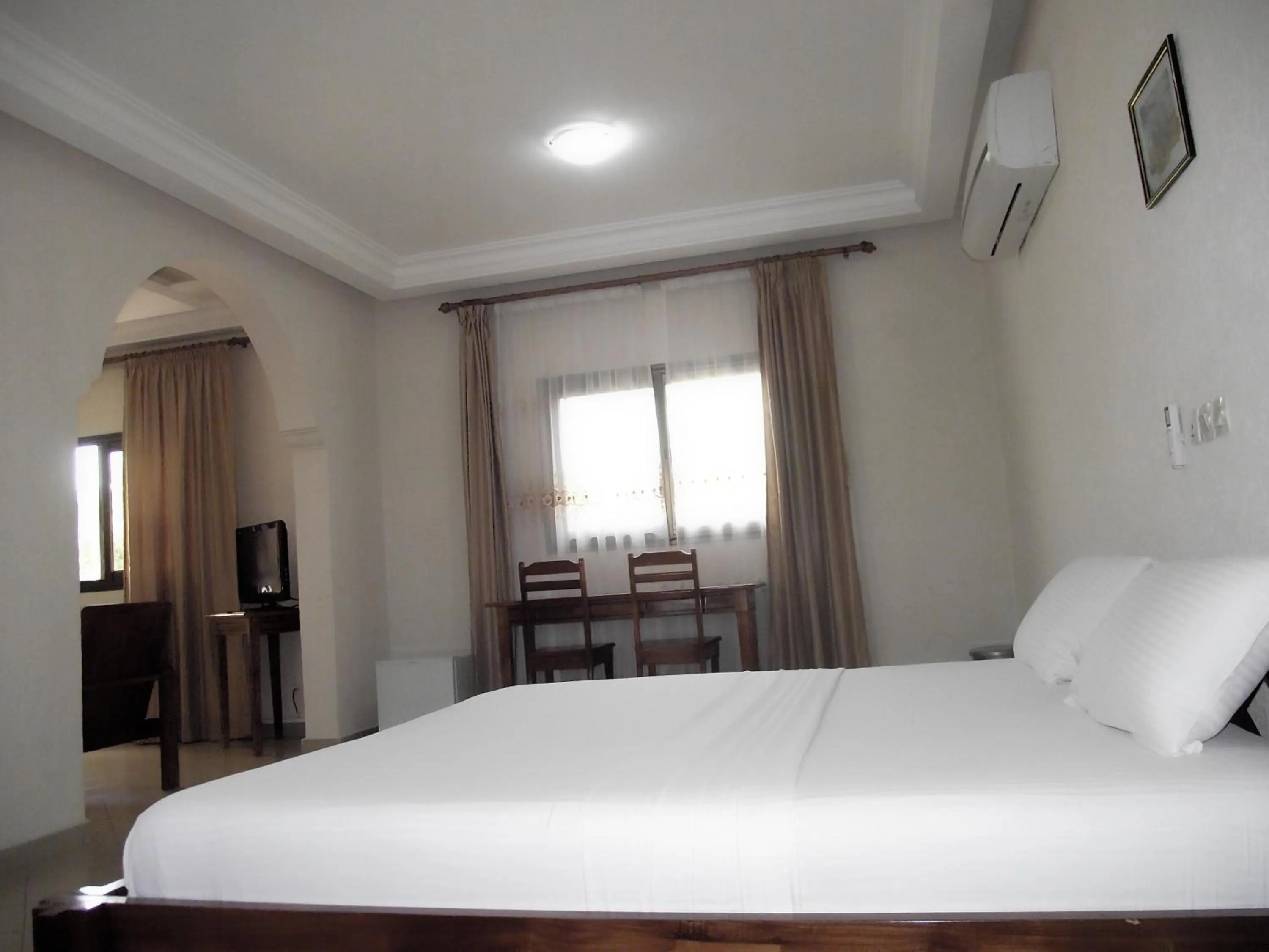 Bedroom, Bed in Hotel Ghis Palace