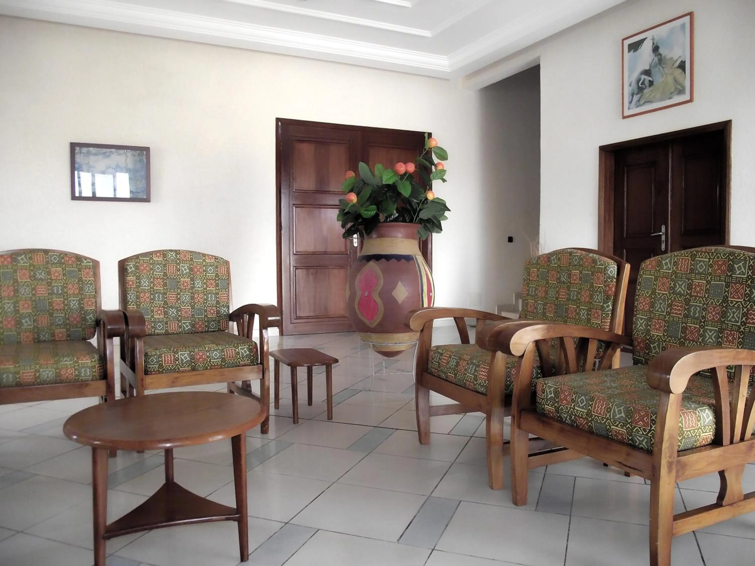 Lobby or reception in Hotel Ghis Palace