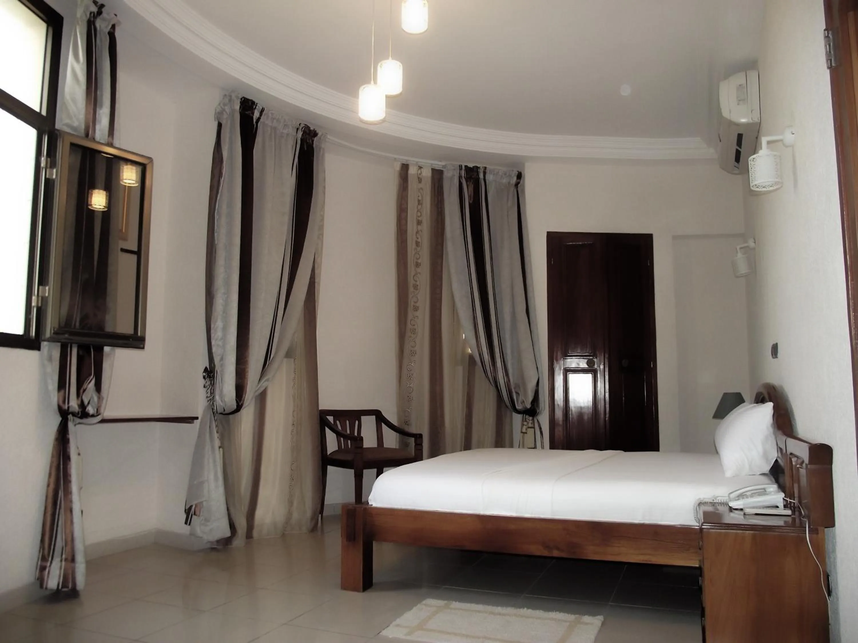 Bedroom, Bed in Hotel Ghis Palace