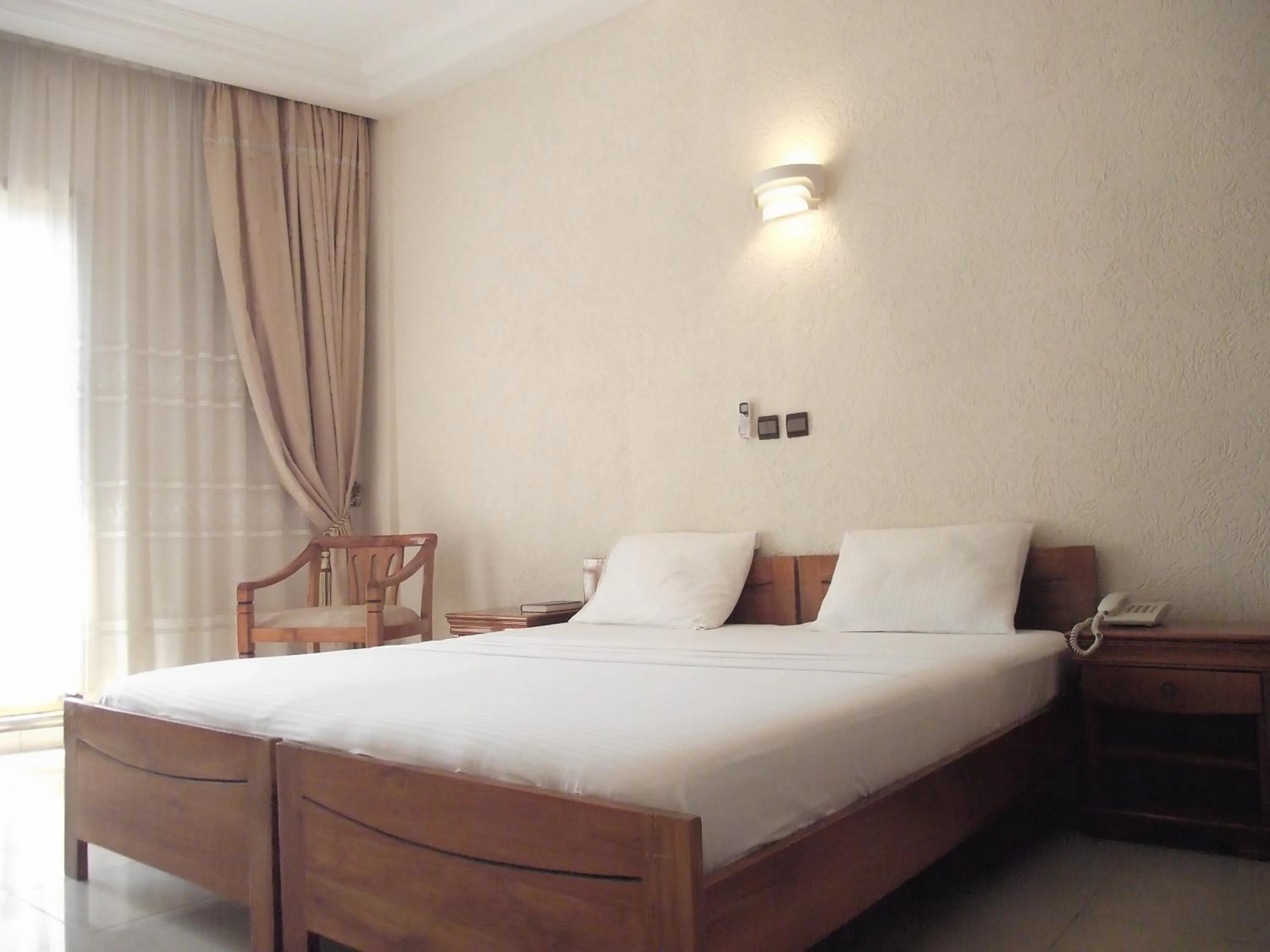 Bedroom, Bed in Hotel Ghis Palace