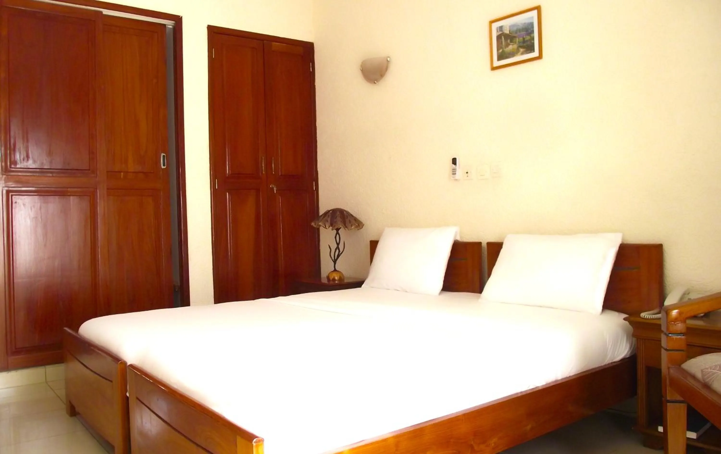 View (from property/room), Bed in Hotel Ghis Palace