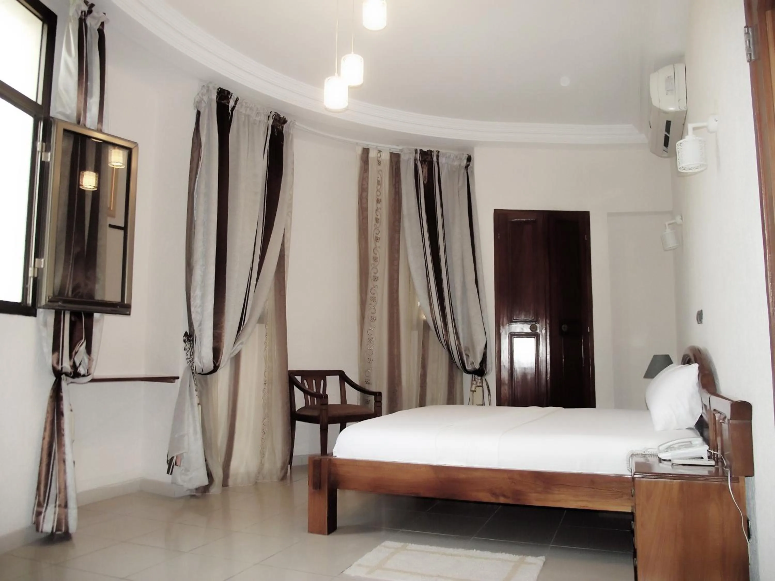 Bedroom, Bed in Hotel Ghis Palace