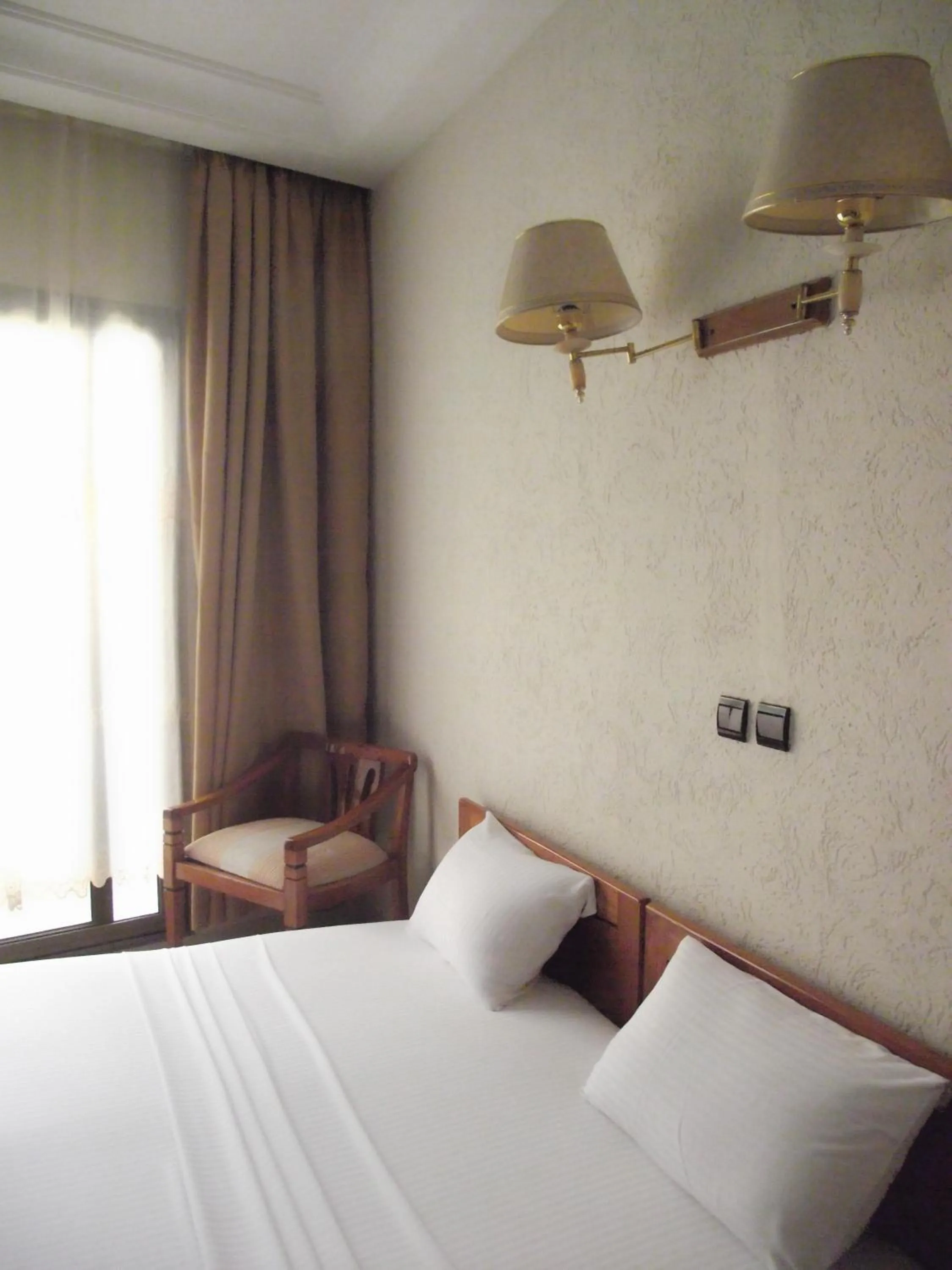 Bedroom, Bed in Hotel Ghis Palace