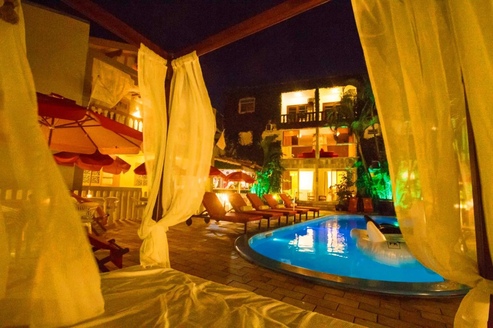 Swimming pool in Hotel Cabana Suiça