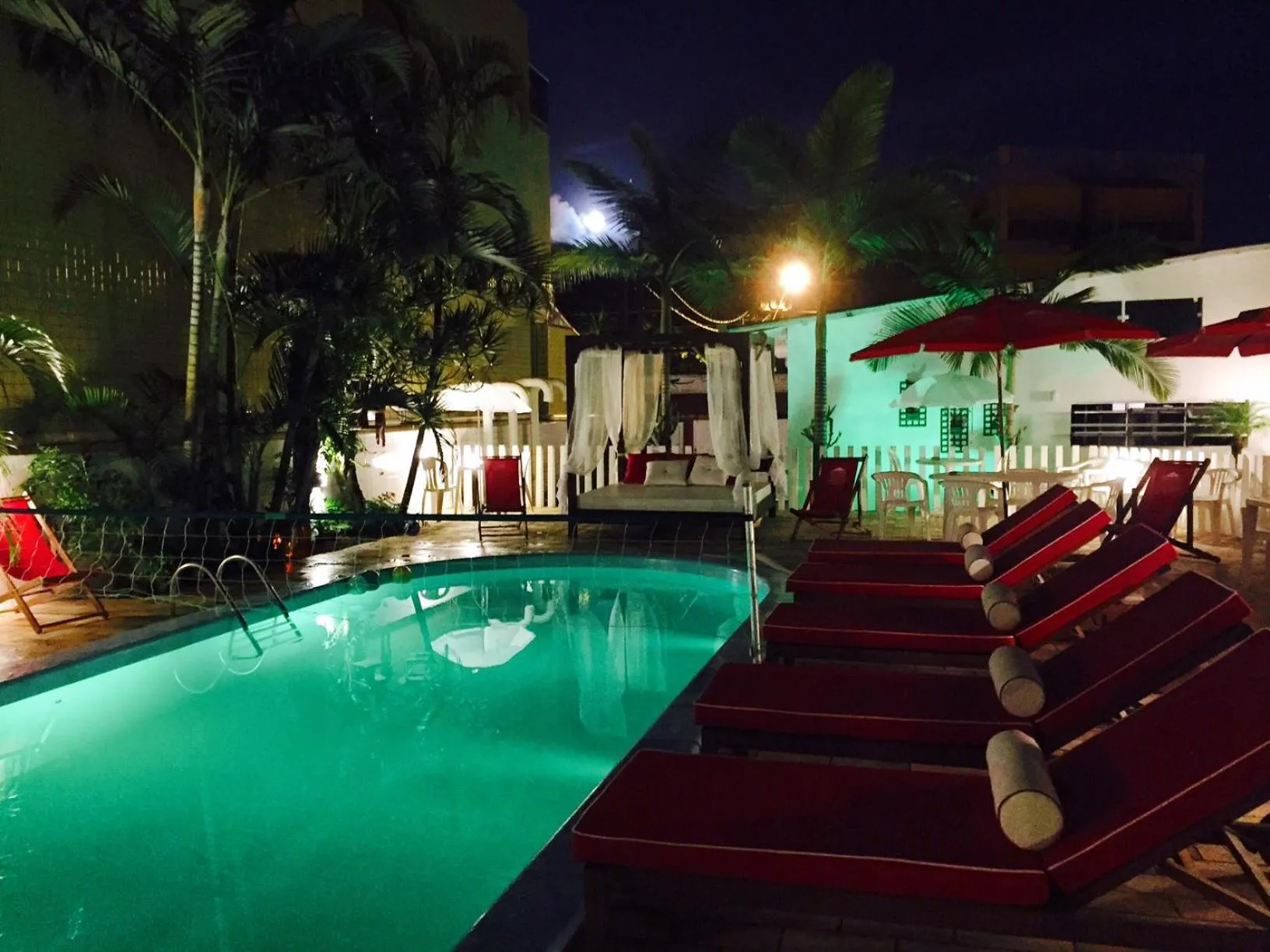 Swimming pool in Hotel Cabana Suiça