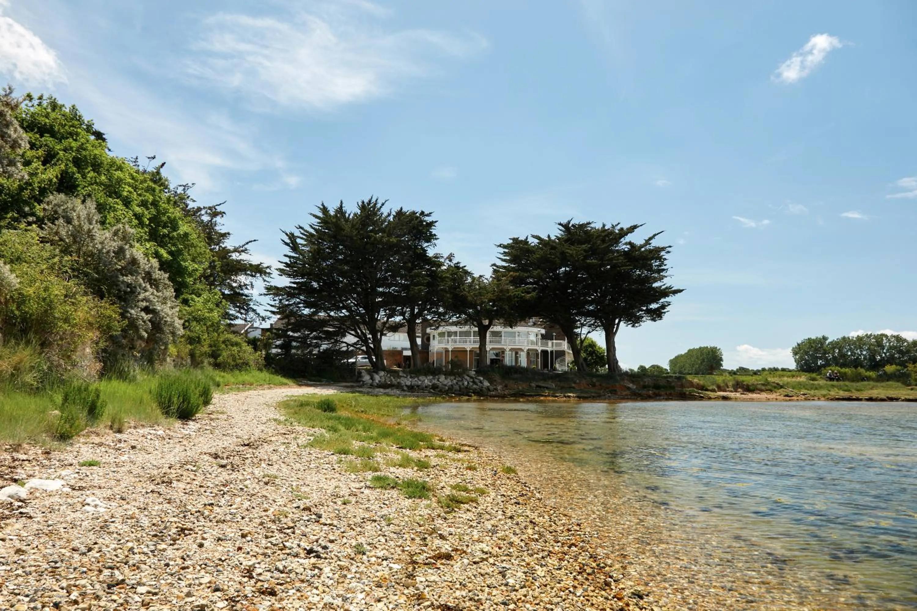 Natural landscape in Langstone Quays Resort, Portsmouth