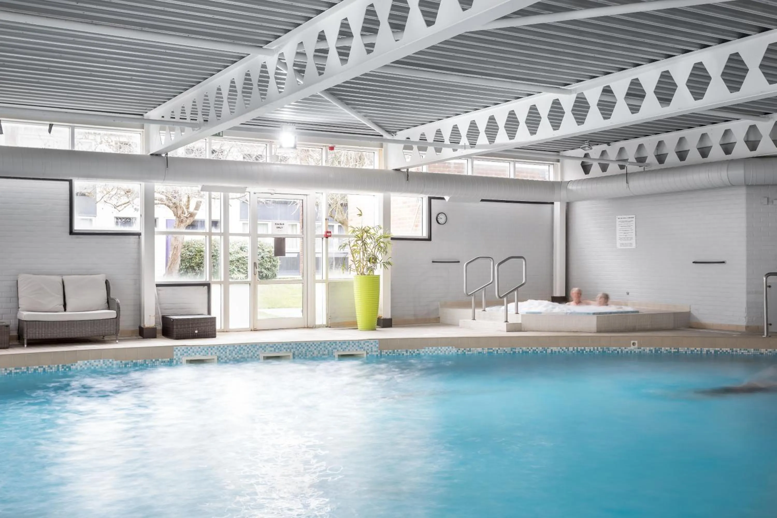 Swimming pool in Langstone Quays Resort, Portsmouth
