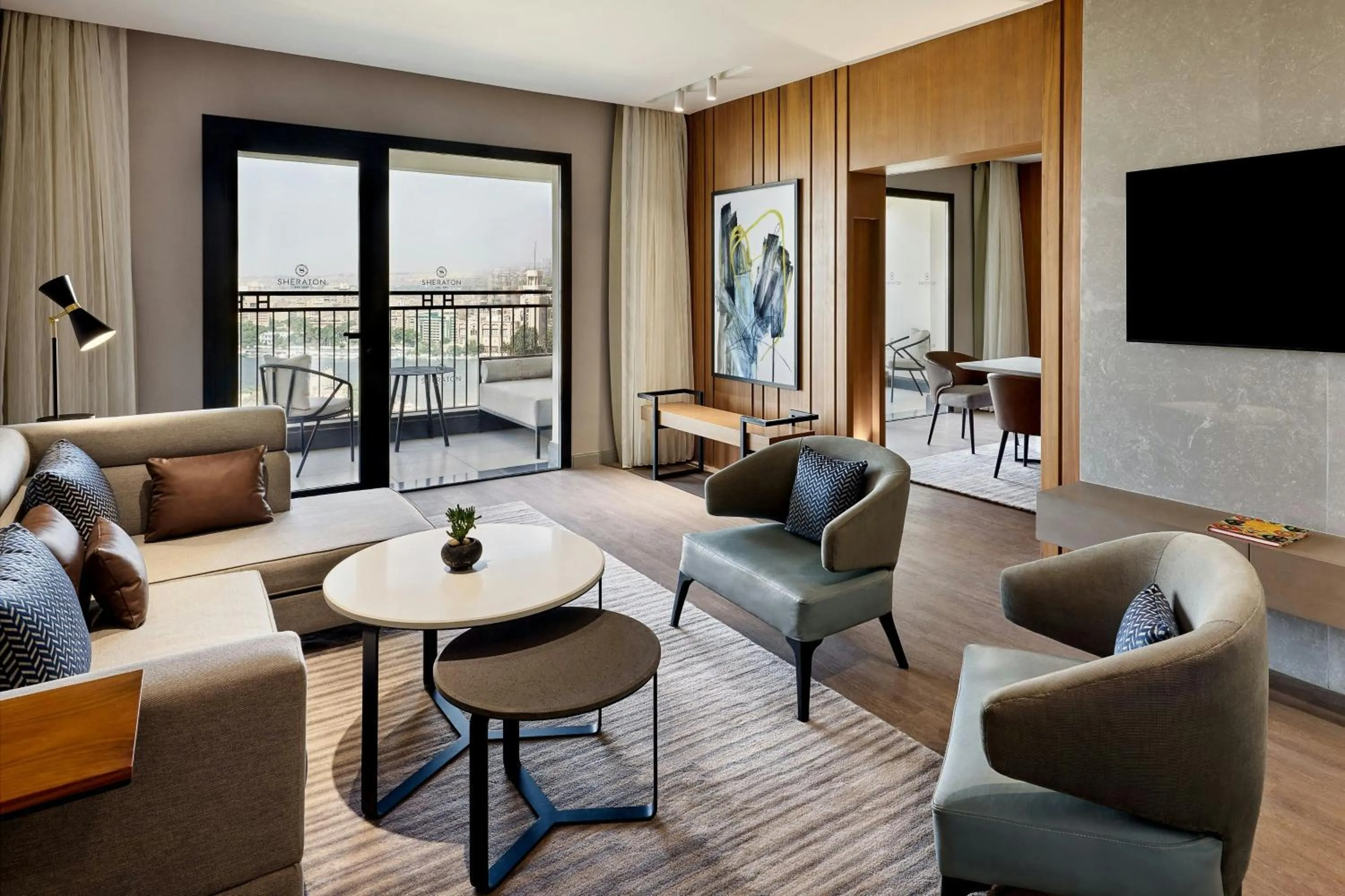 Living room in Sheraton Cairo Hotel & Casino