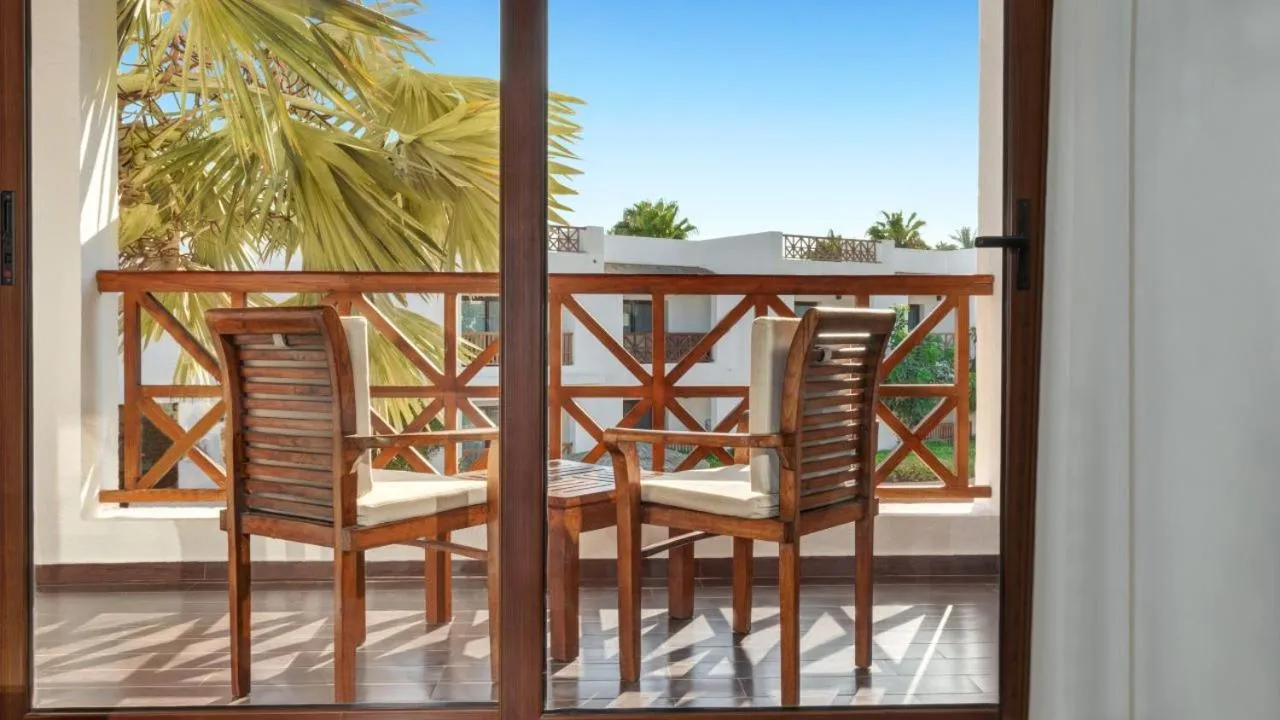 Balcony/Terrace in Domina Coral Bay Resort, Diving , Spa & Casino