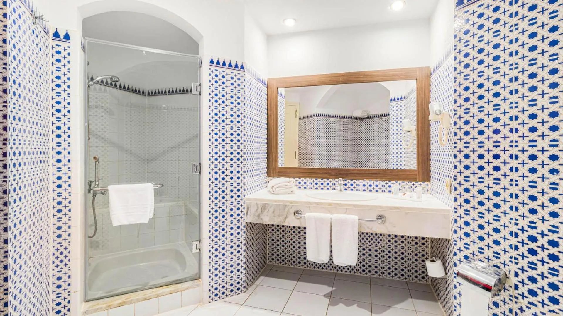 Bathroom in Domina Coral Bay Resort, Diving , Spa & Casino