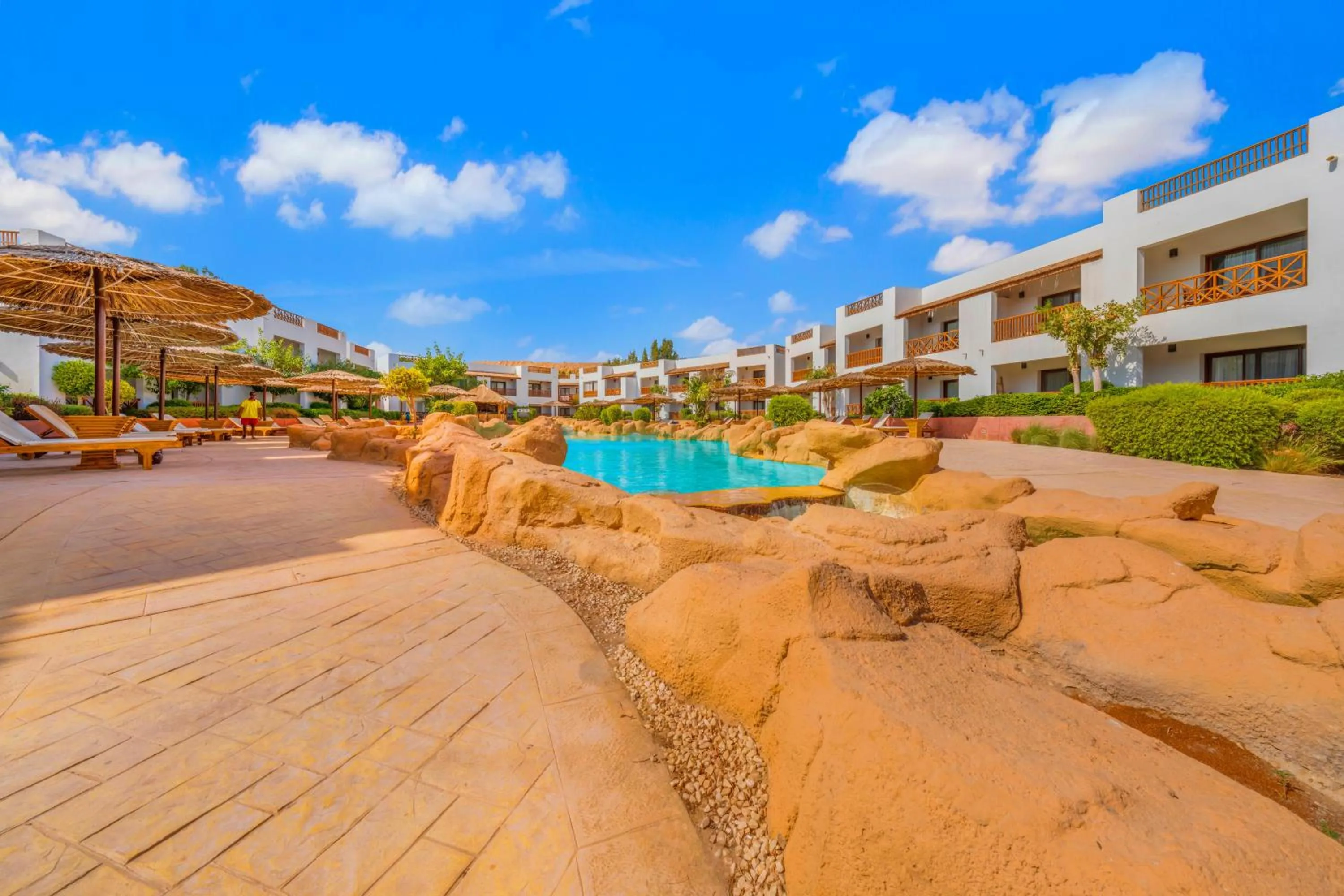 Balcony/Terrace in Domina Coral Bay Resort, Diving , Spa & Casino