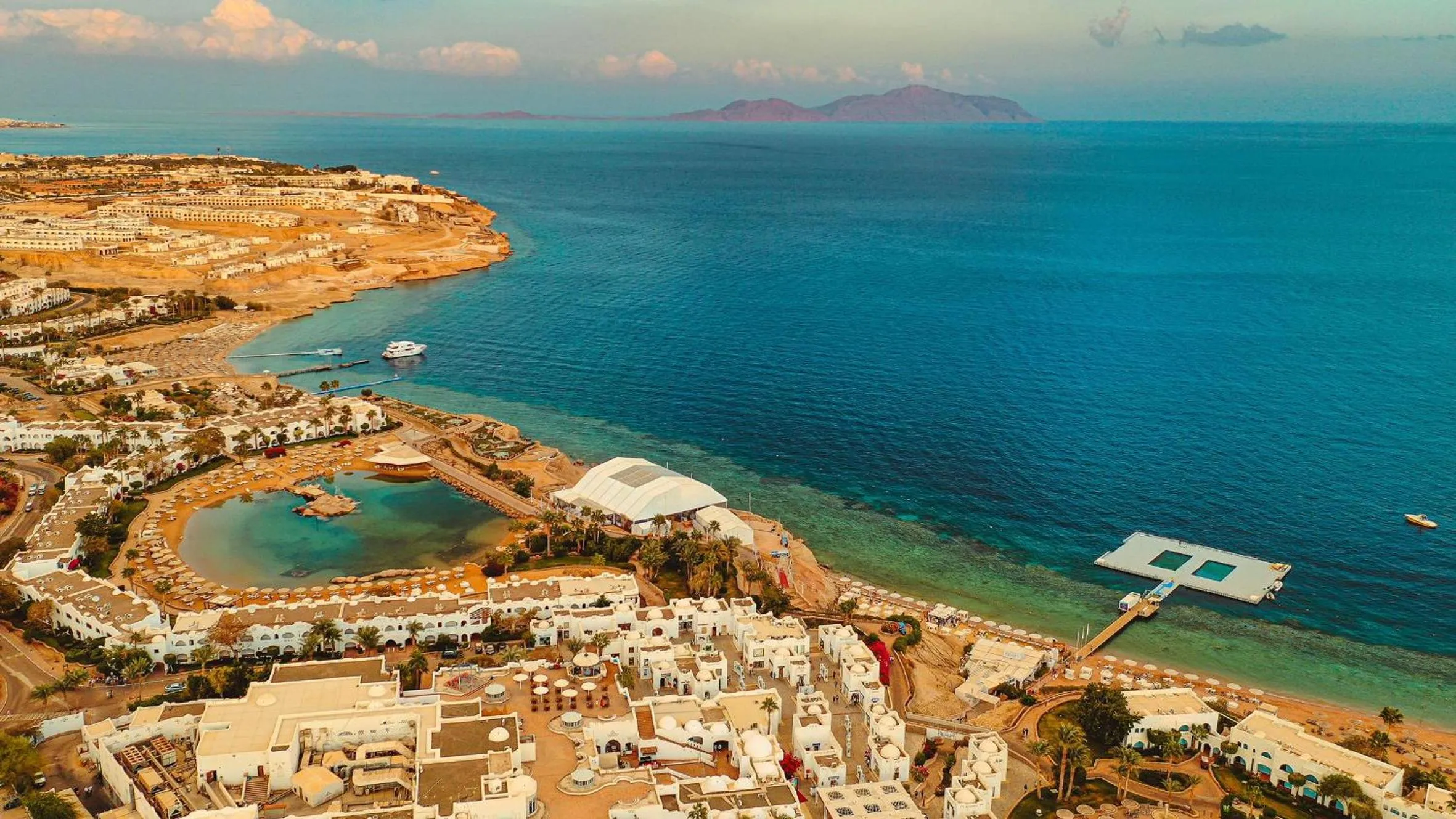 Beach in Domina Coral Bay Resort, Diving , Spa & Casino