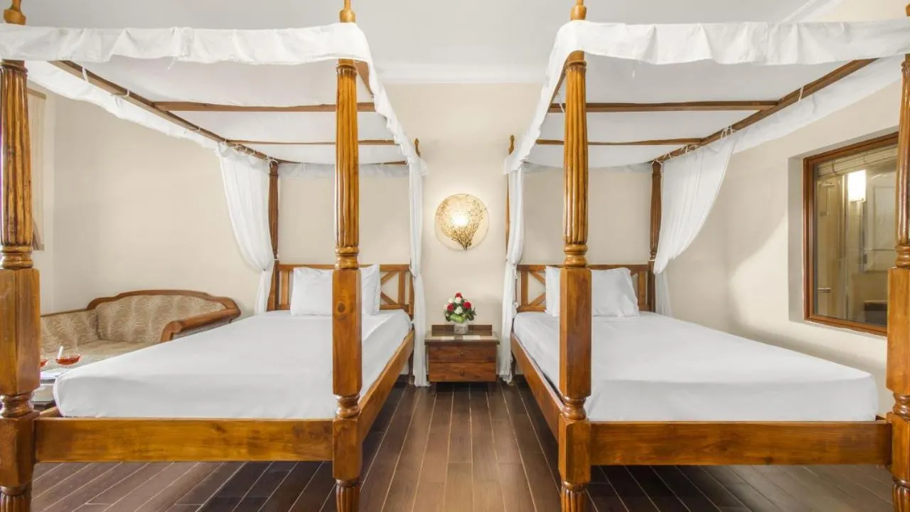 Bed in Domina Coral Bay Resort, Diving , Spa & Casino