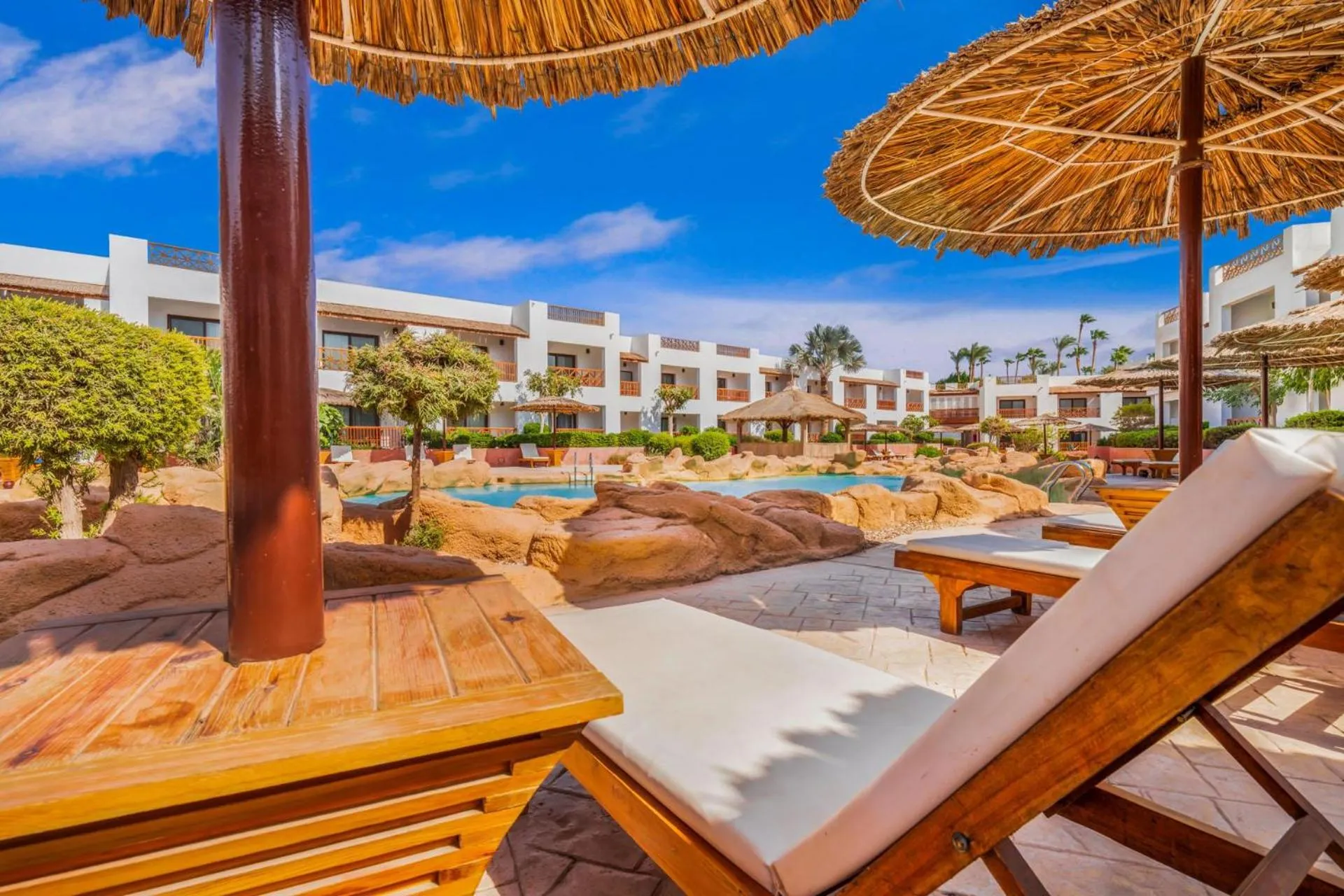 Balcony/Terrace in Domina Coral Bay Resort, Diving , Spa & Casino