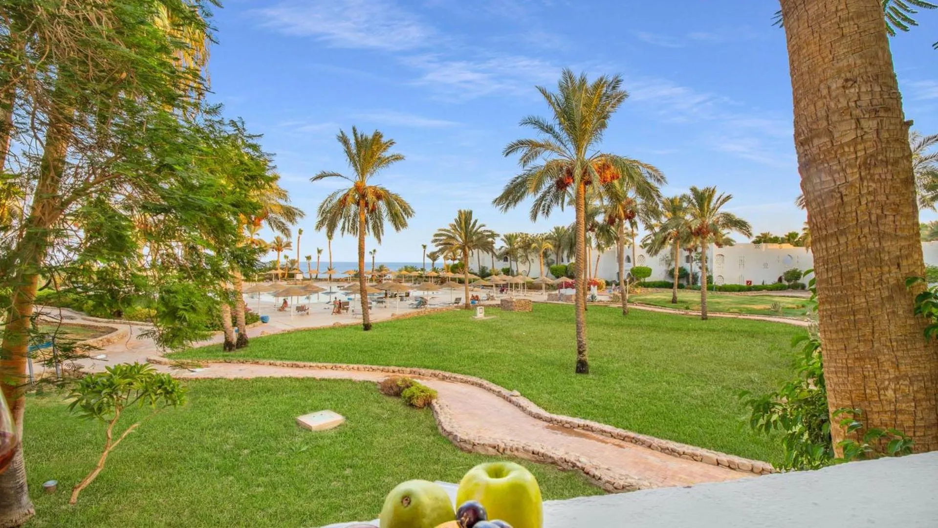 Garden in Domina Coral Bay Resort, Diving , Spa & Casino
