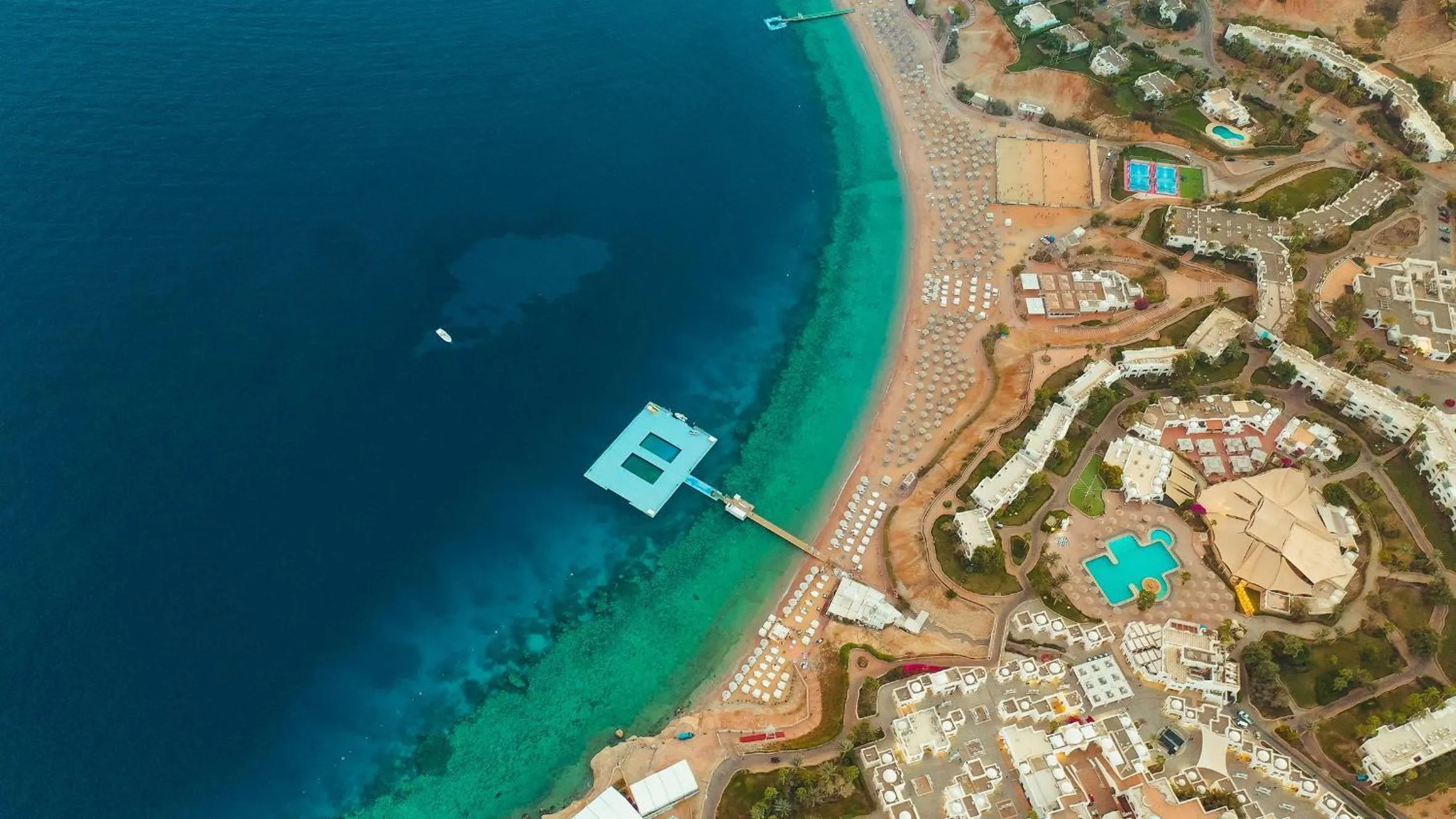 Area and facilities in Domina Coral Bay Resort, Diving , Spa & Casino