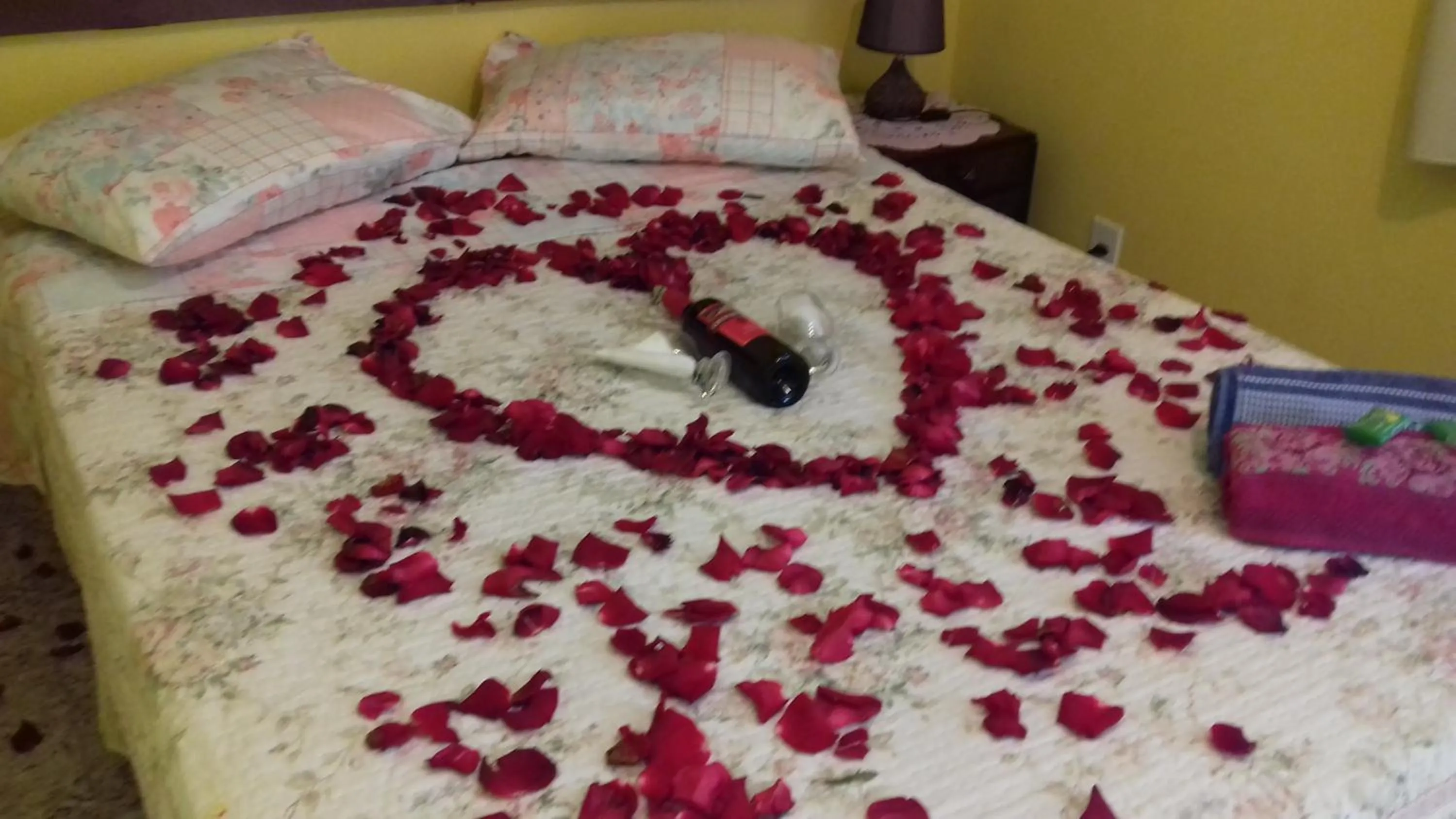 Bed in Sítio e Pousada Recanto Dos Ipês